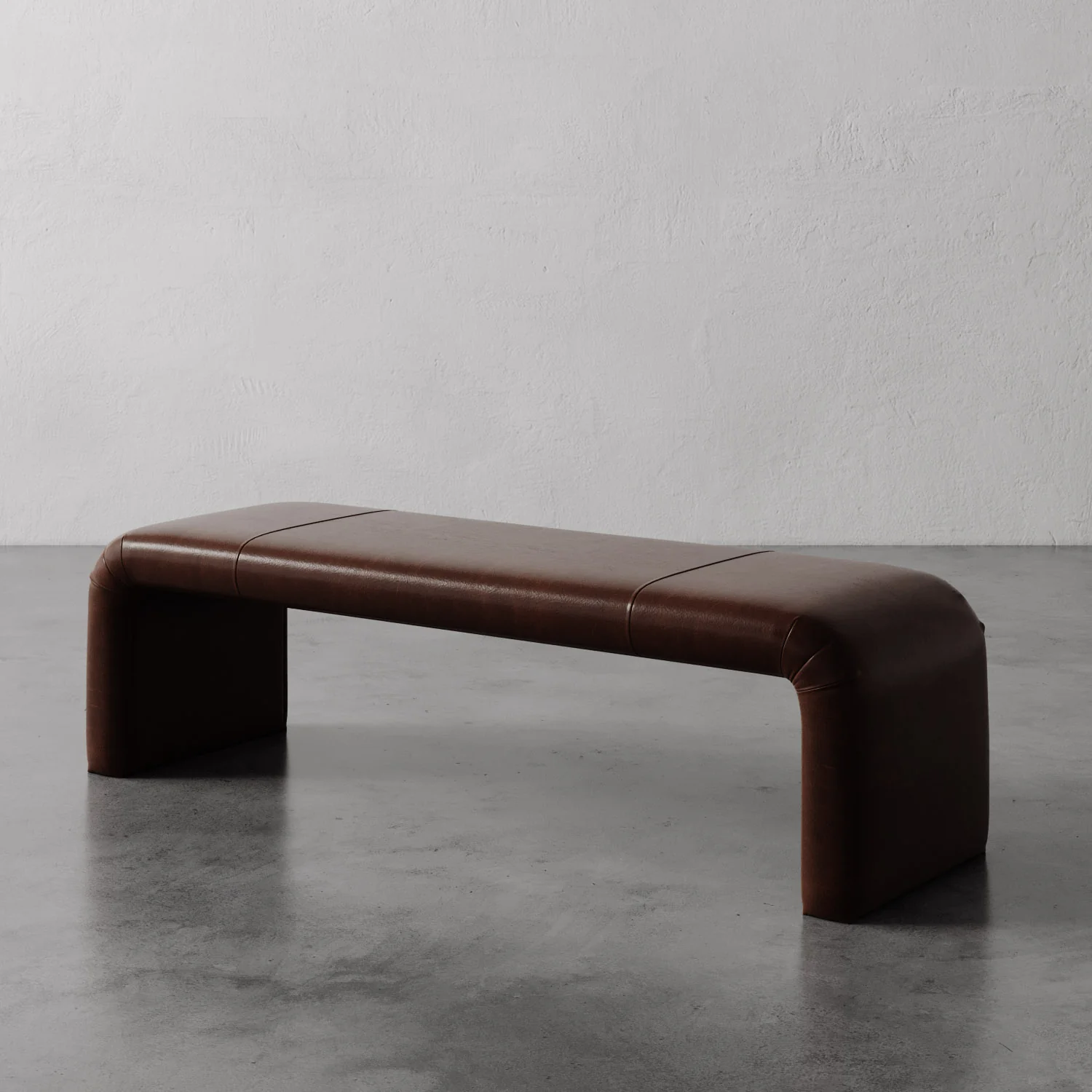Nadia Leather Bench - Image 11