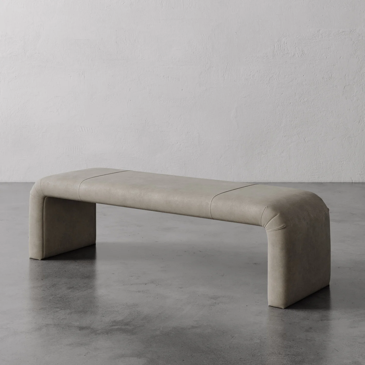 Nadia Leather Bench - Image 13