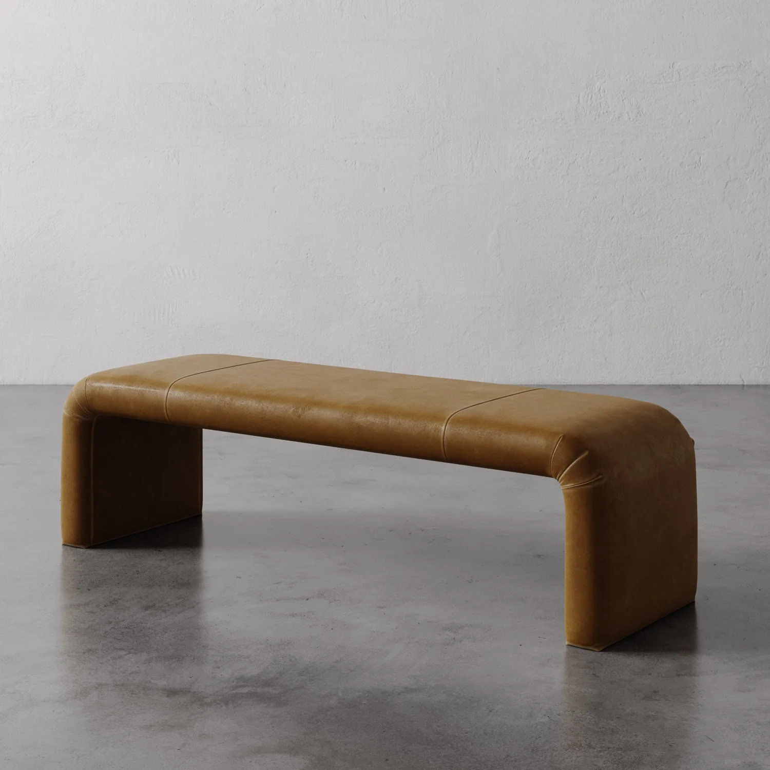 Nadia Leather Bench - Image 15