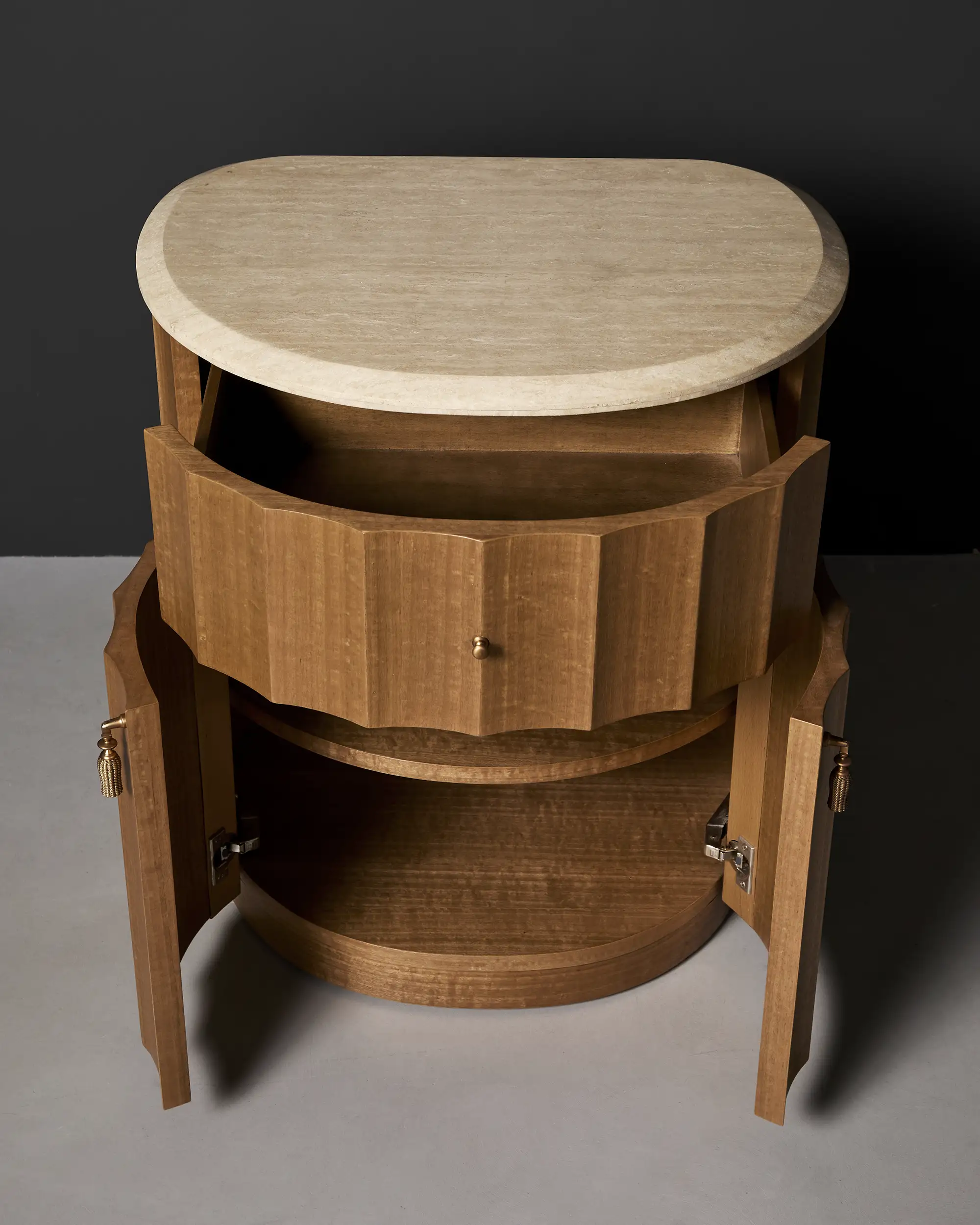 Ondara Fluted Nightstand - Image 10