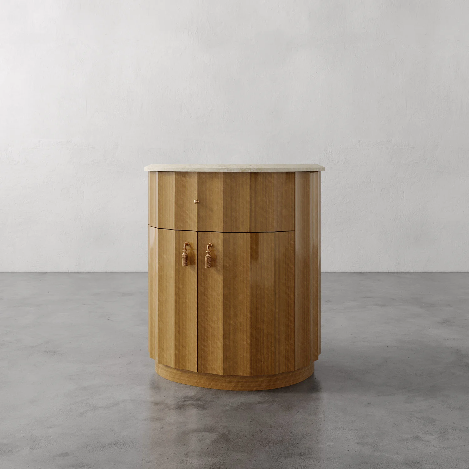 Ondara Fluted Nightstand - Image 4