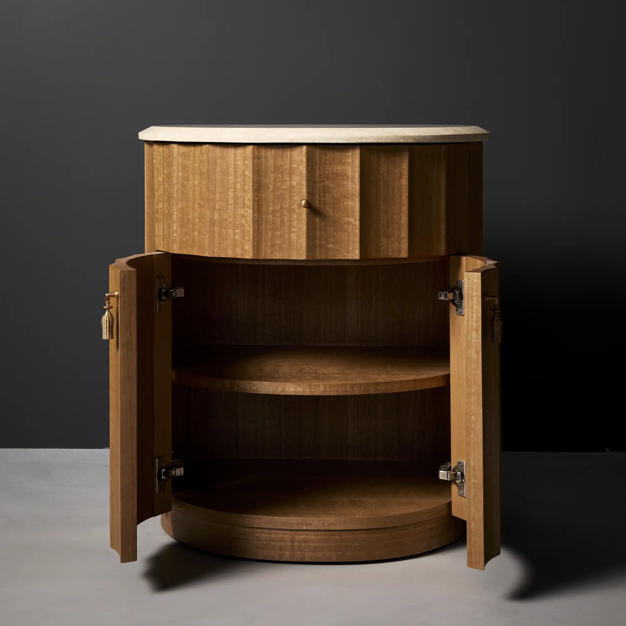 Ondara Fluted Nightstand - Image 9