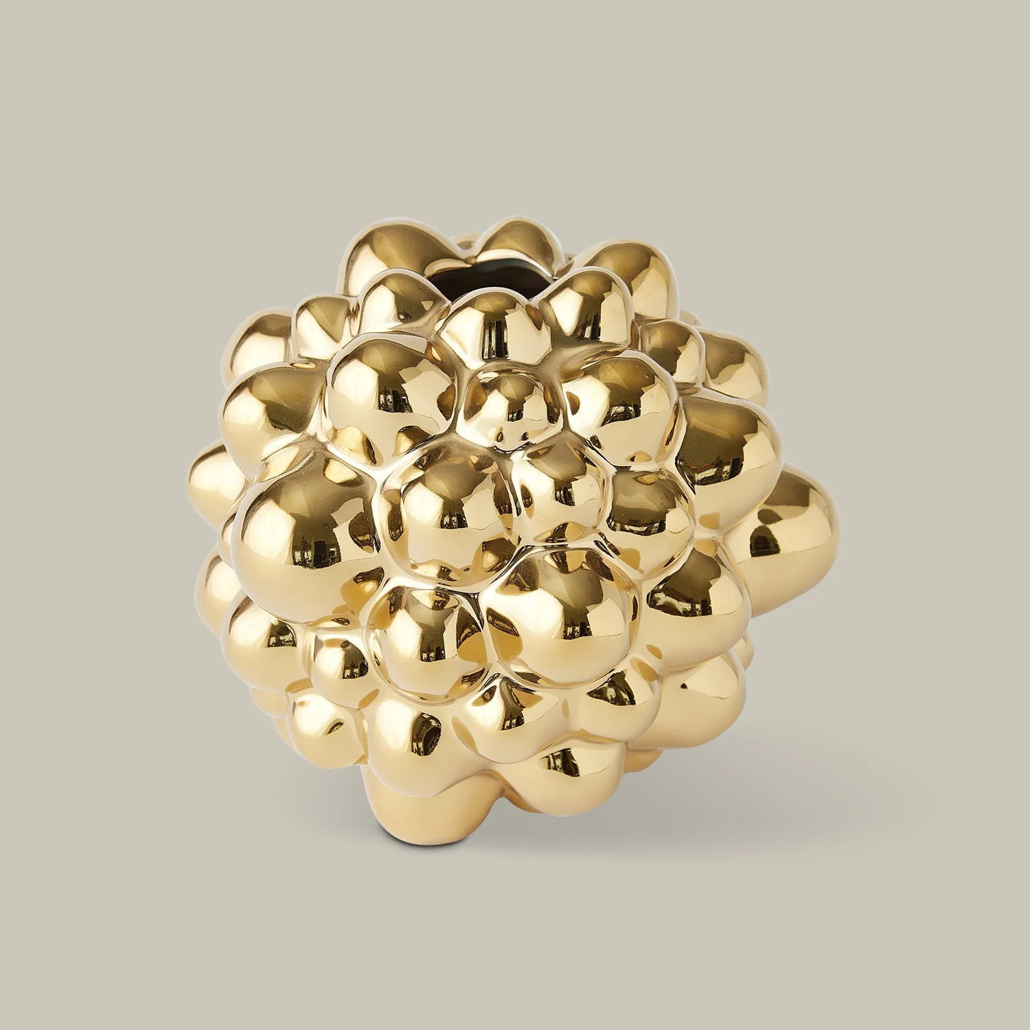 Organic Bubble Vases (Bright Gold) - Image 6