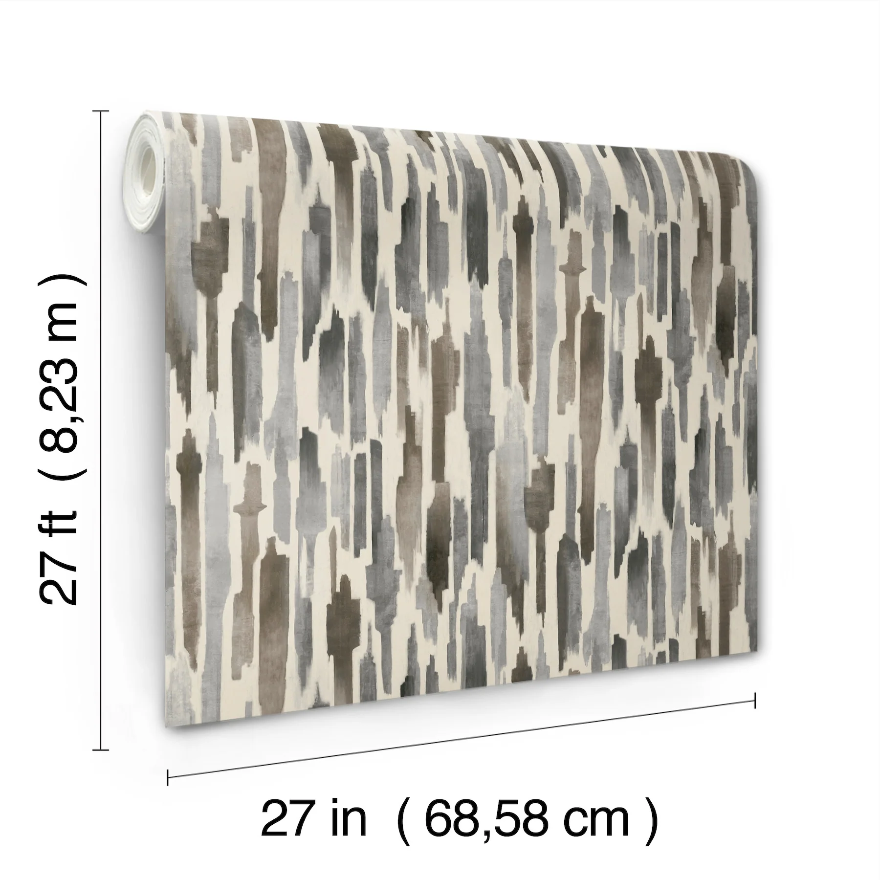 Pluie Charcoal Wallpaper - Image 4