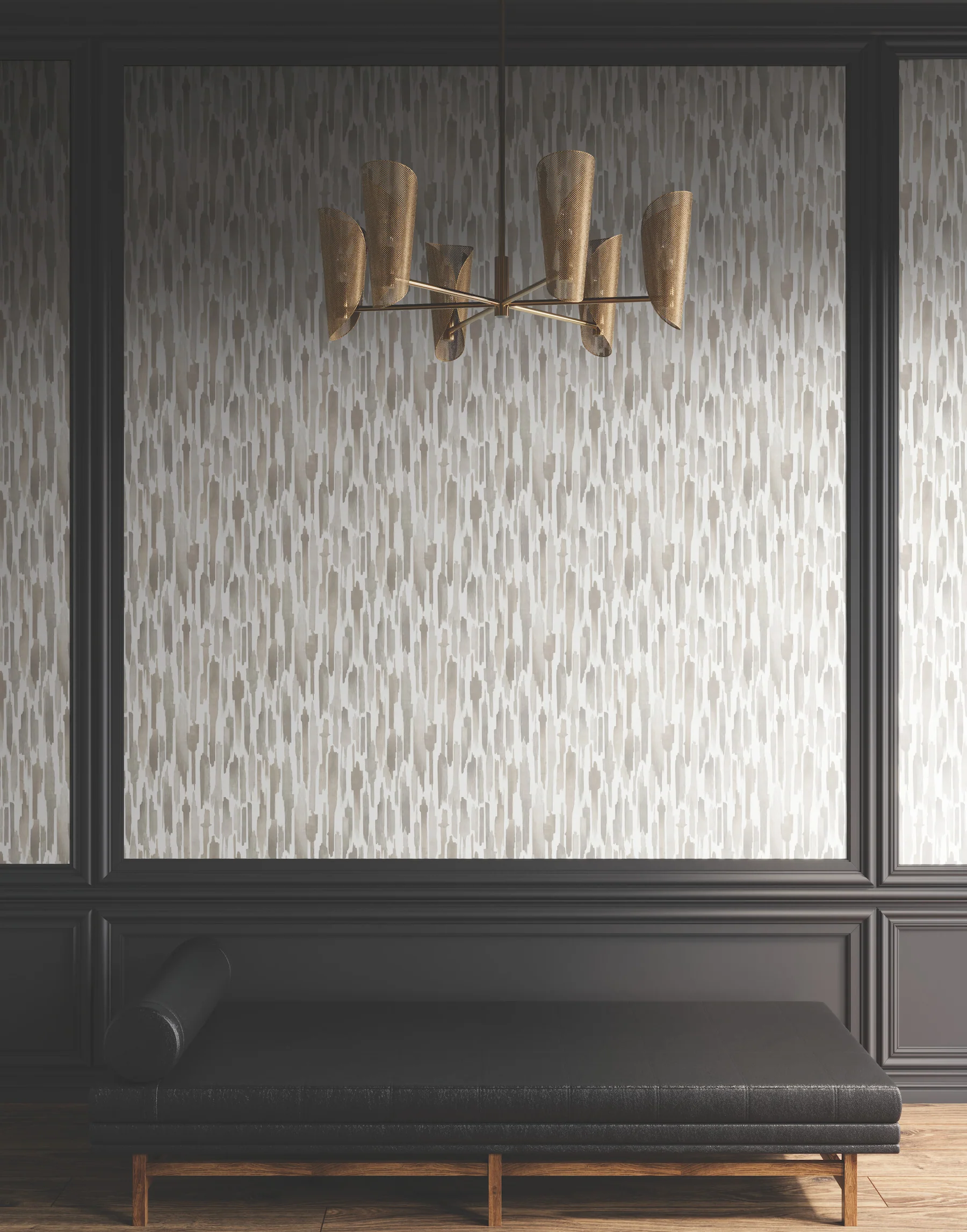 Pluie Light Neutral Wallpaper - Image 2