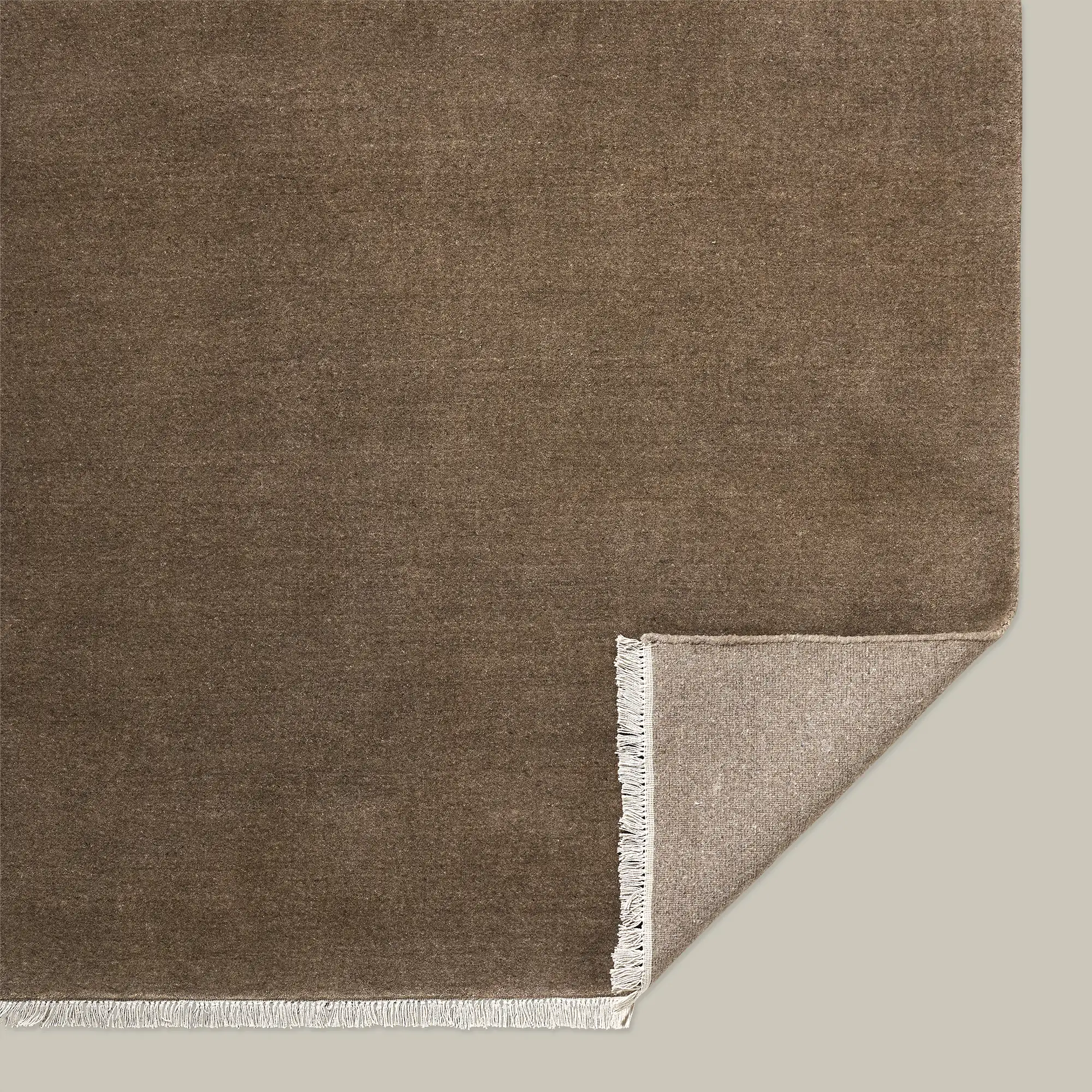Plume Handmade Wool Rug (Desert Tan) - Image 3