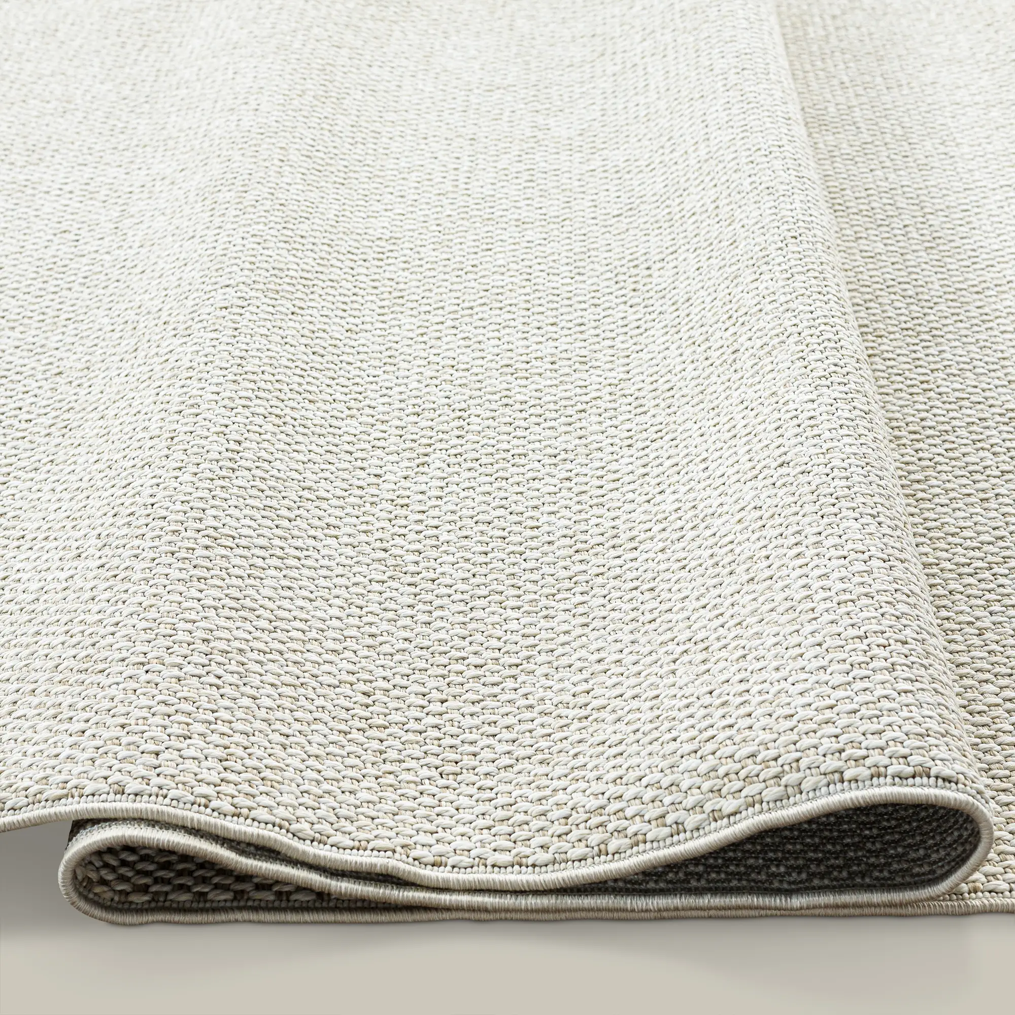 Provence Outdoor Rug (Cream Melange) - Image 2