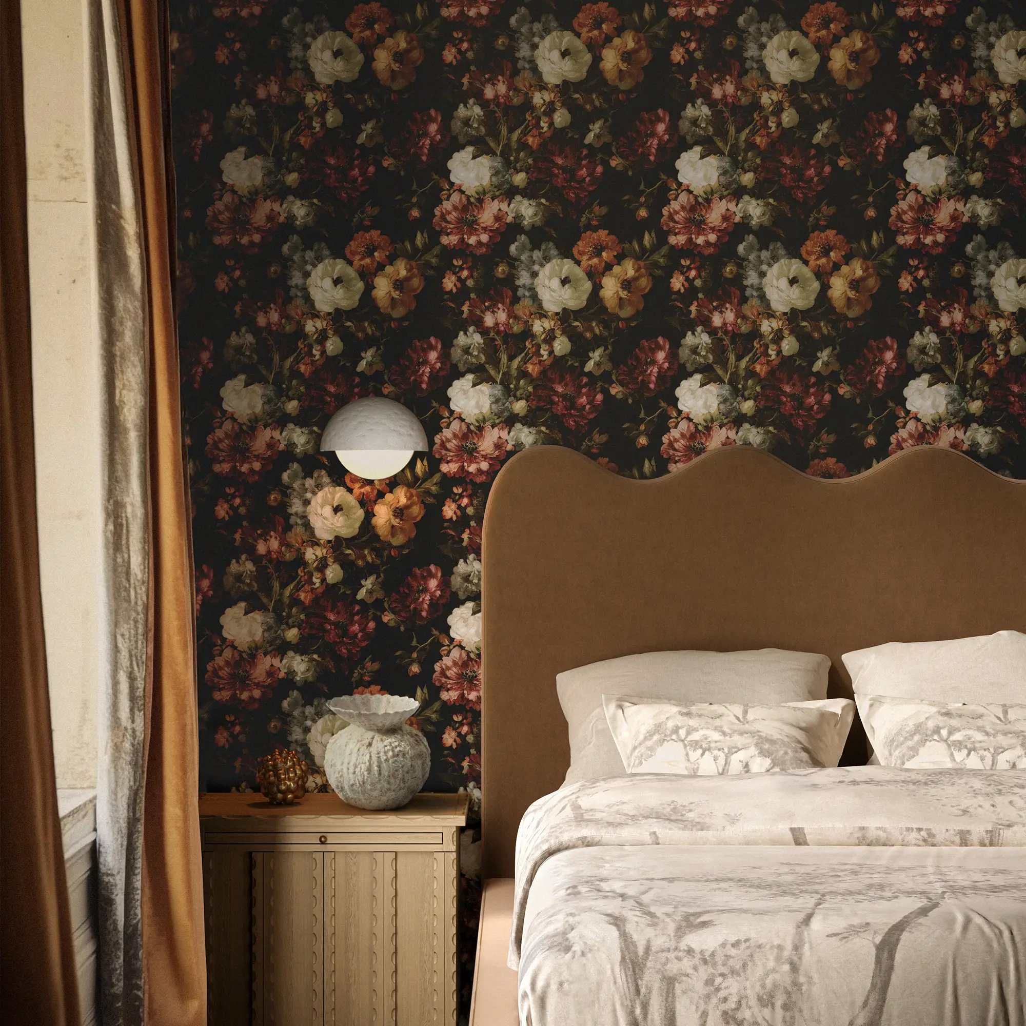 Renaissance Floral Wallpaper - Image 2