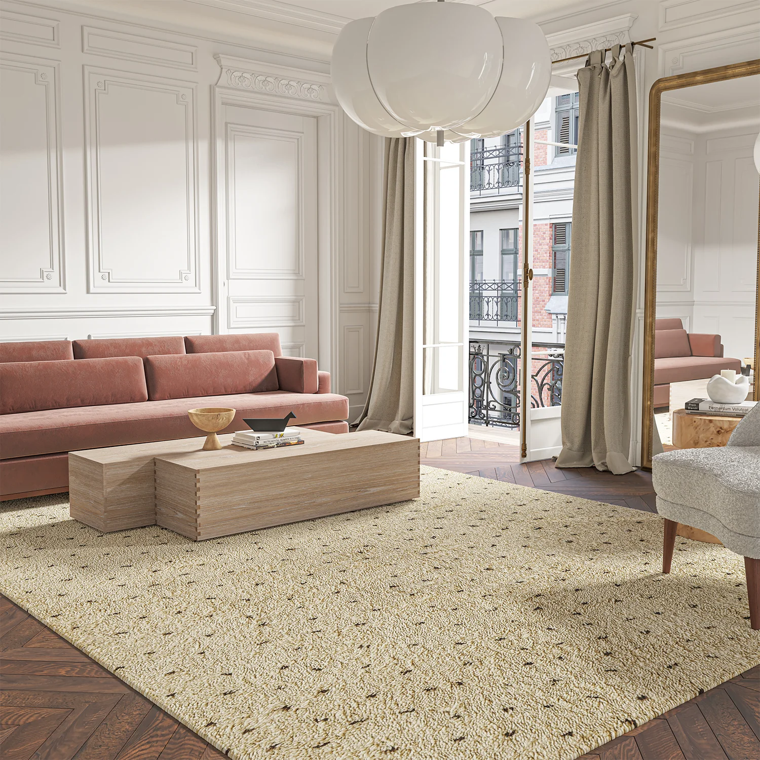 Roanne Renee Rug (Ivory) - Image 7