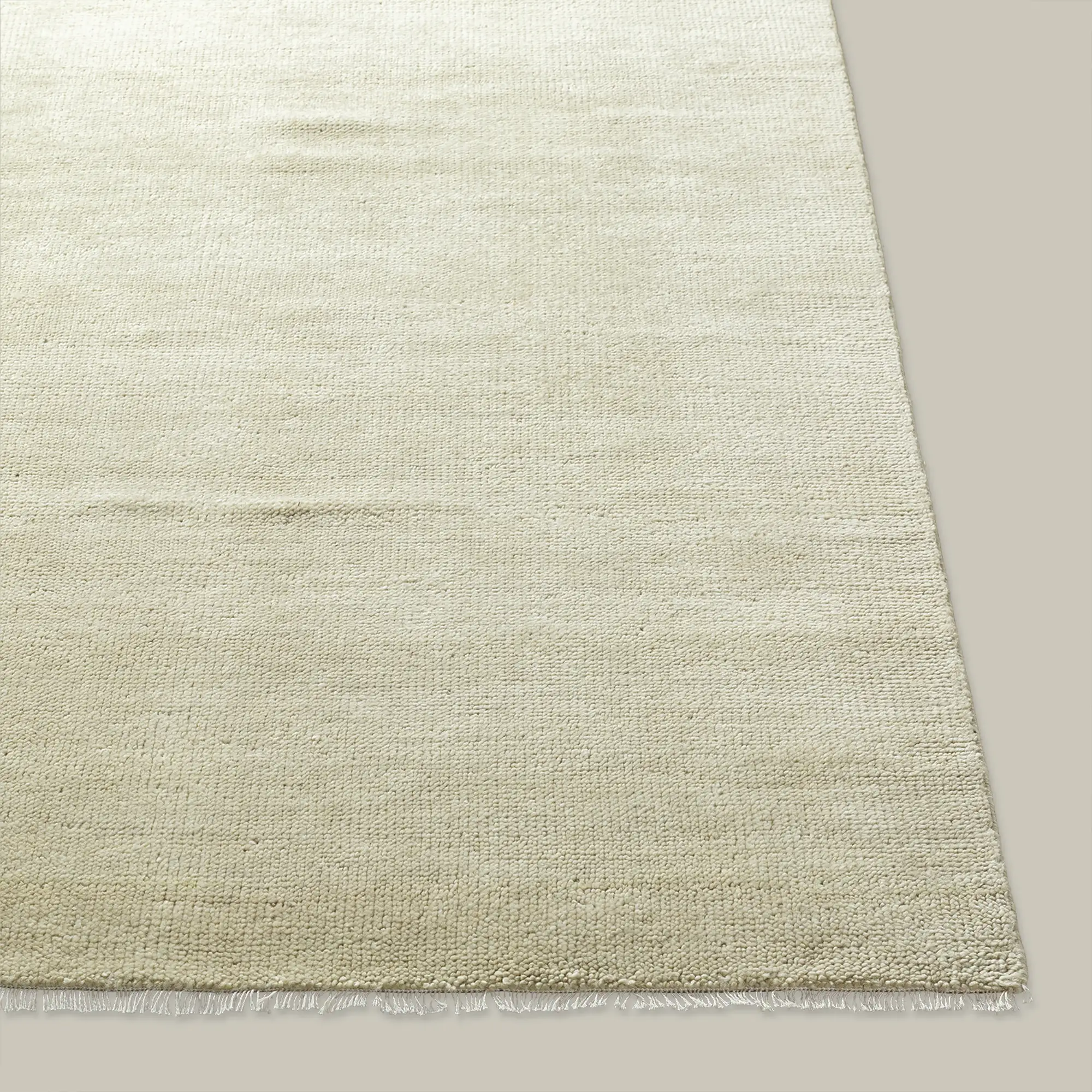 Rochefort Handmade Wool Rug (Cream) - Image 5