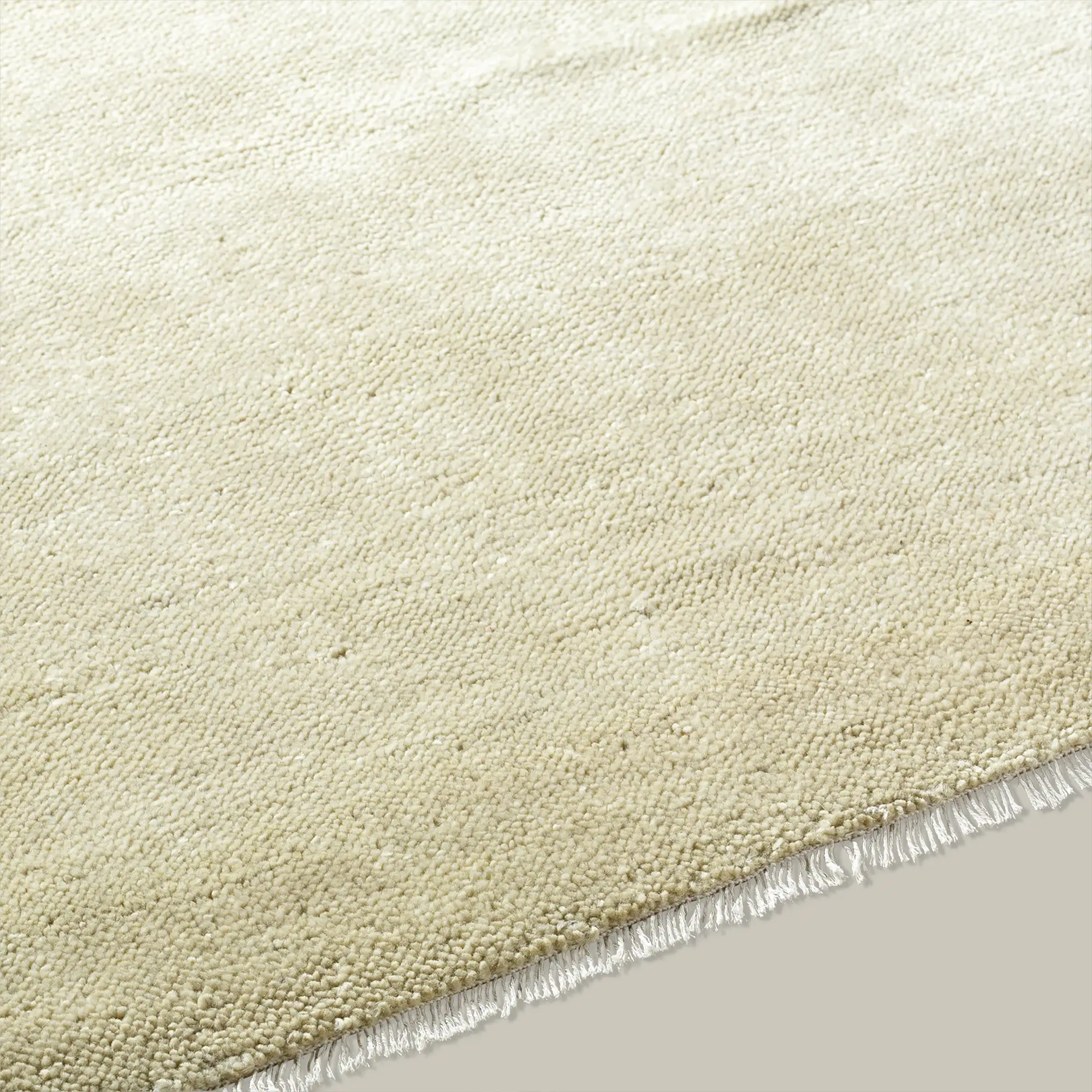 Rochefort Handmade Wool Rug (Cream) - Image 6