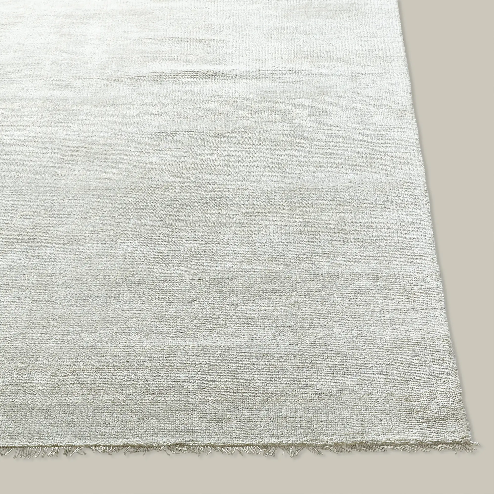 Rochefort Handmade Wool Rug (Ivory) - Image 3