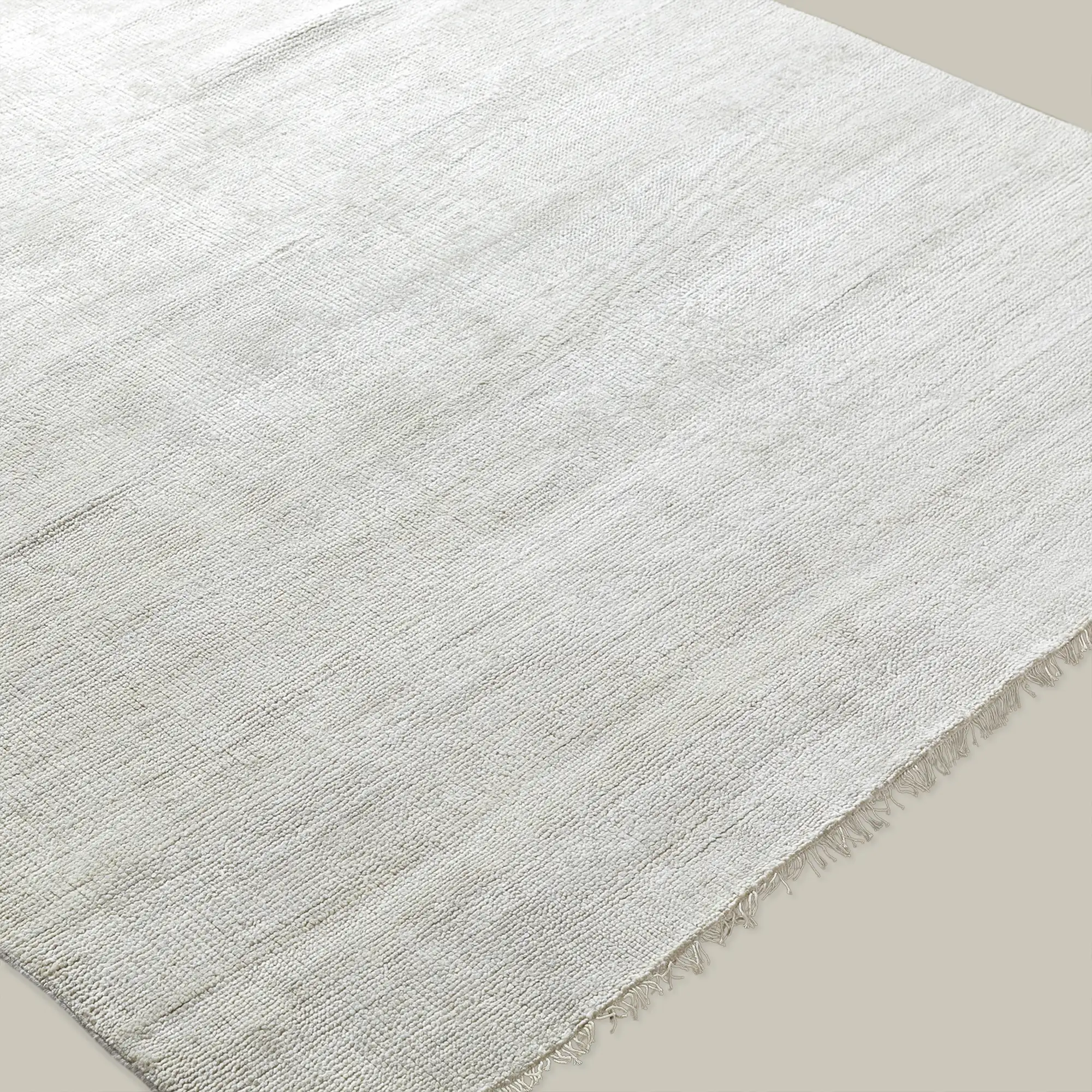 Rochefort Handmade Wool Rug (Ivory) - Image 4