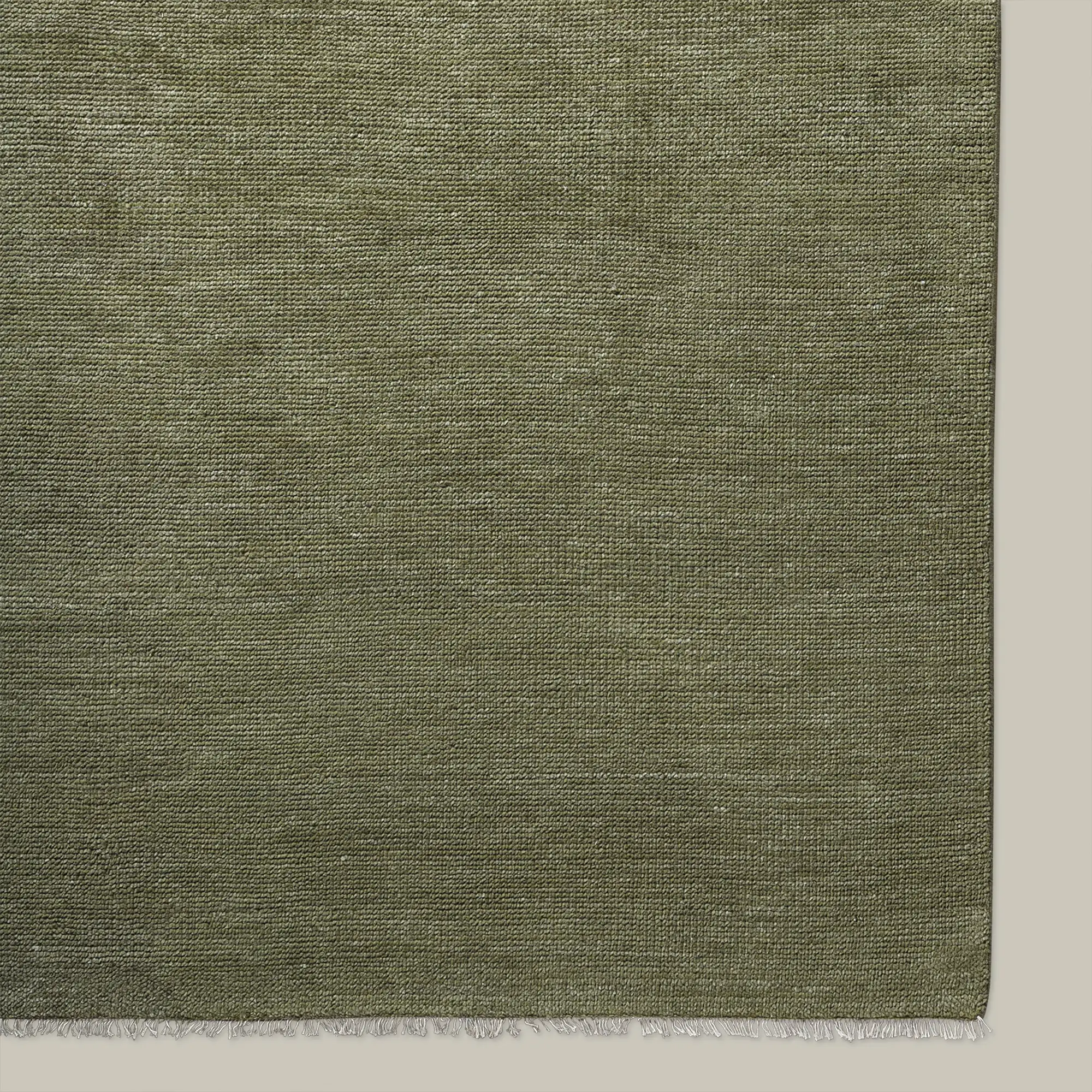 Rochefort Handmade Wool Rug (Olive) - Image 5