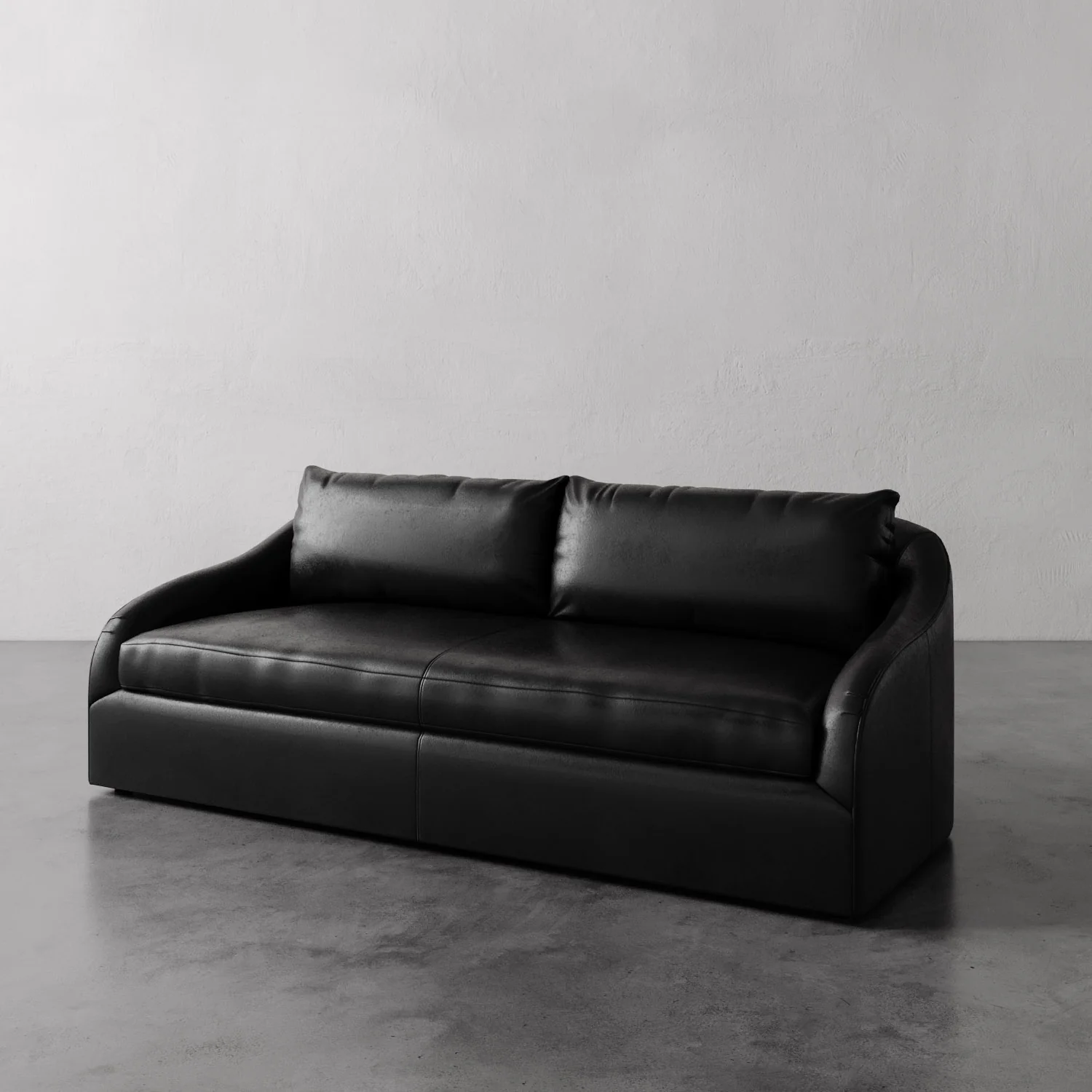 Rousseau Leather Sofa - Image 3
