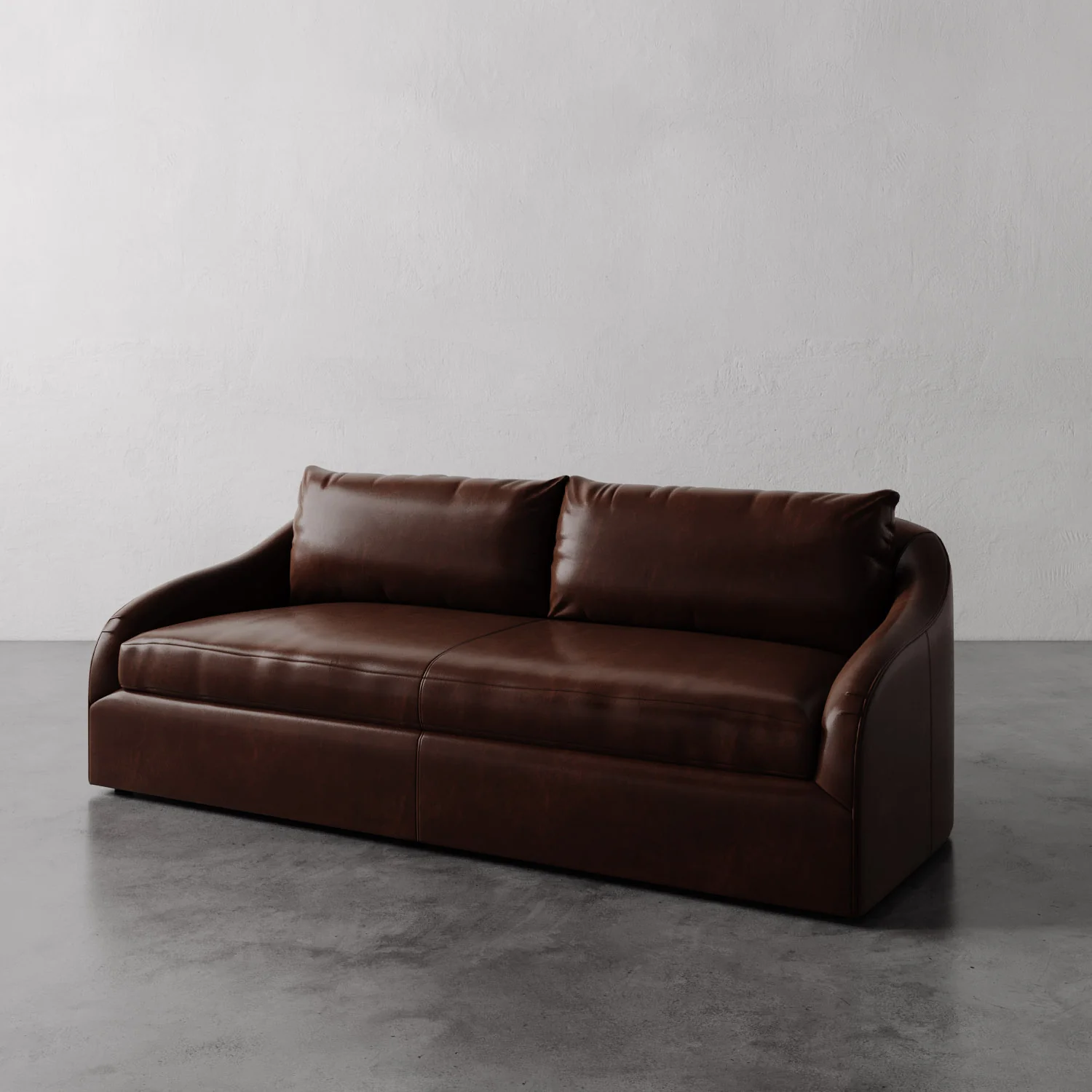 Rousseau Leather Sofa - Image 4
