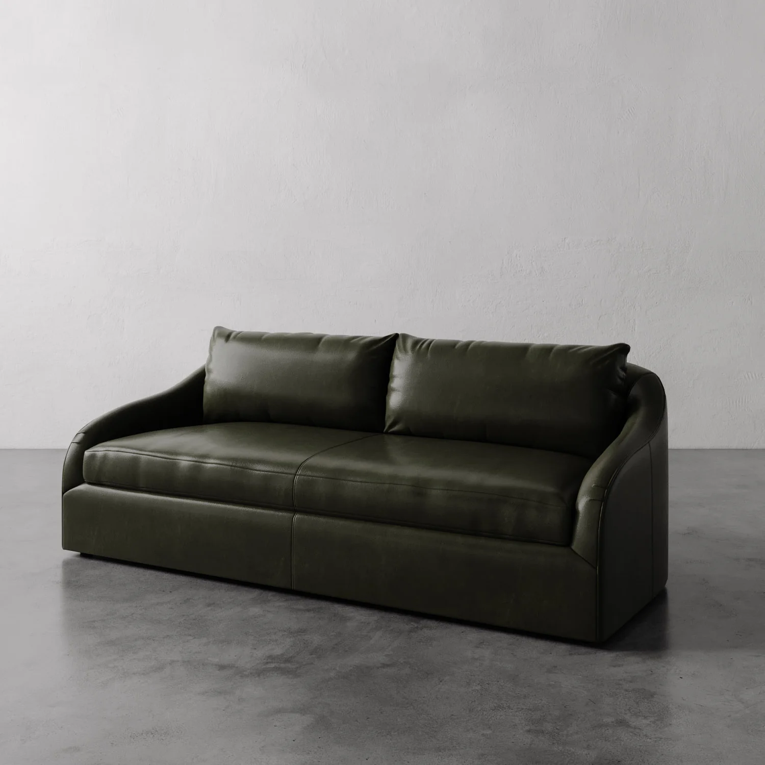 Rousseau Leather Sofa - Image 5