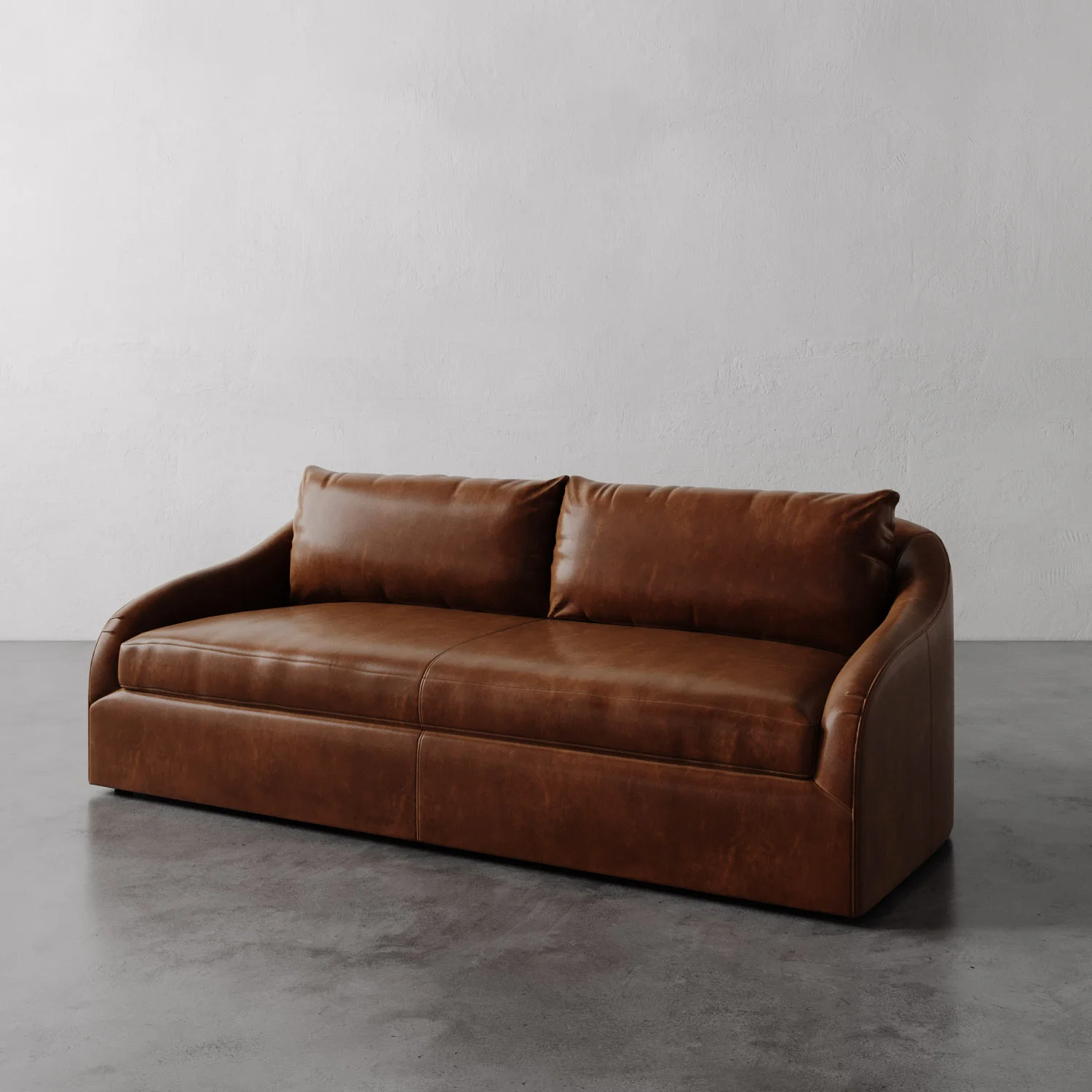 Rousseau Leather Sofa - Image 7