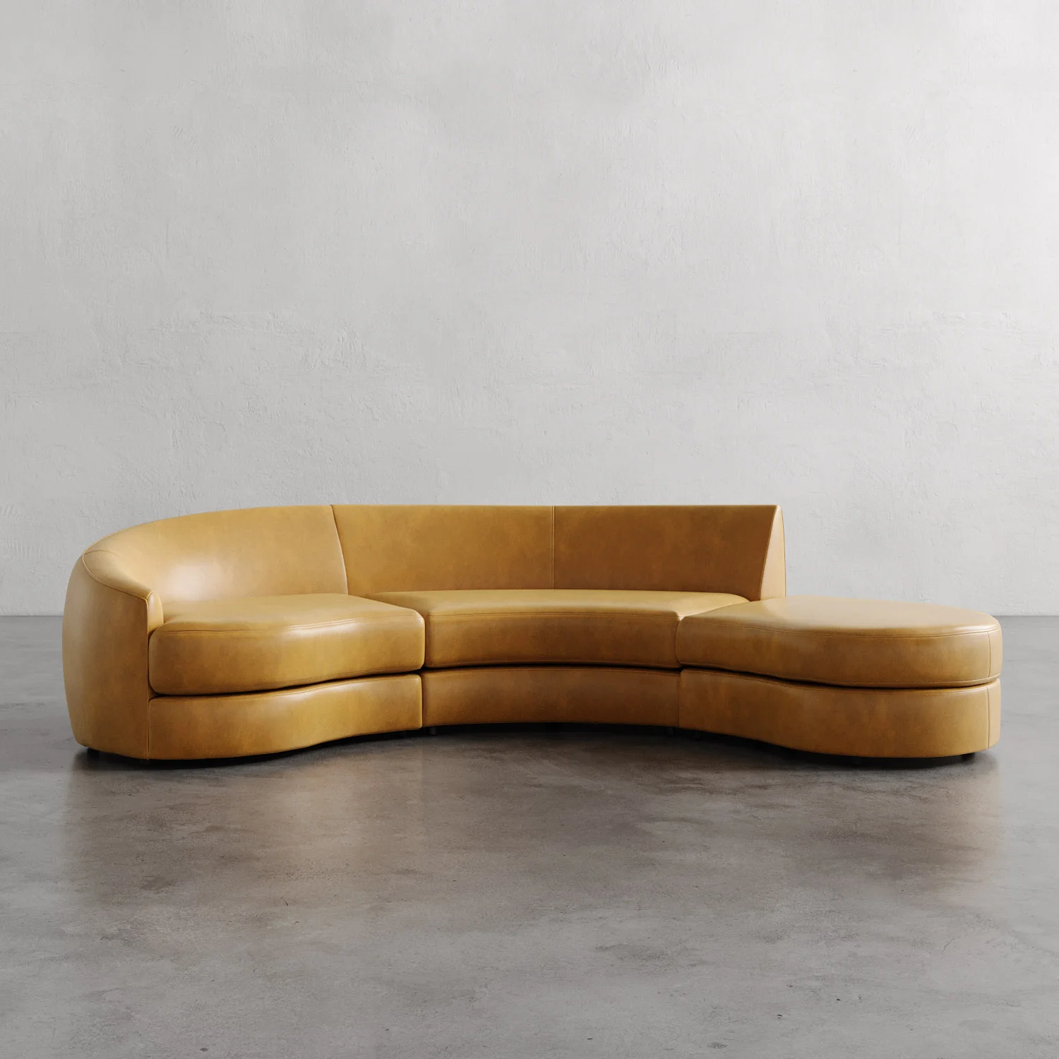 Rulmann Leather 3-Piece Left Sectional - Image 6
