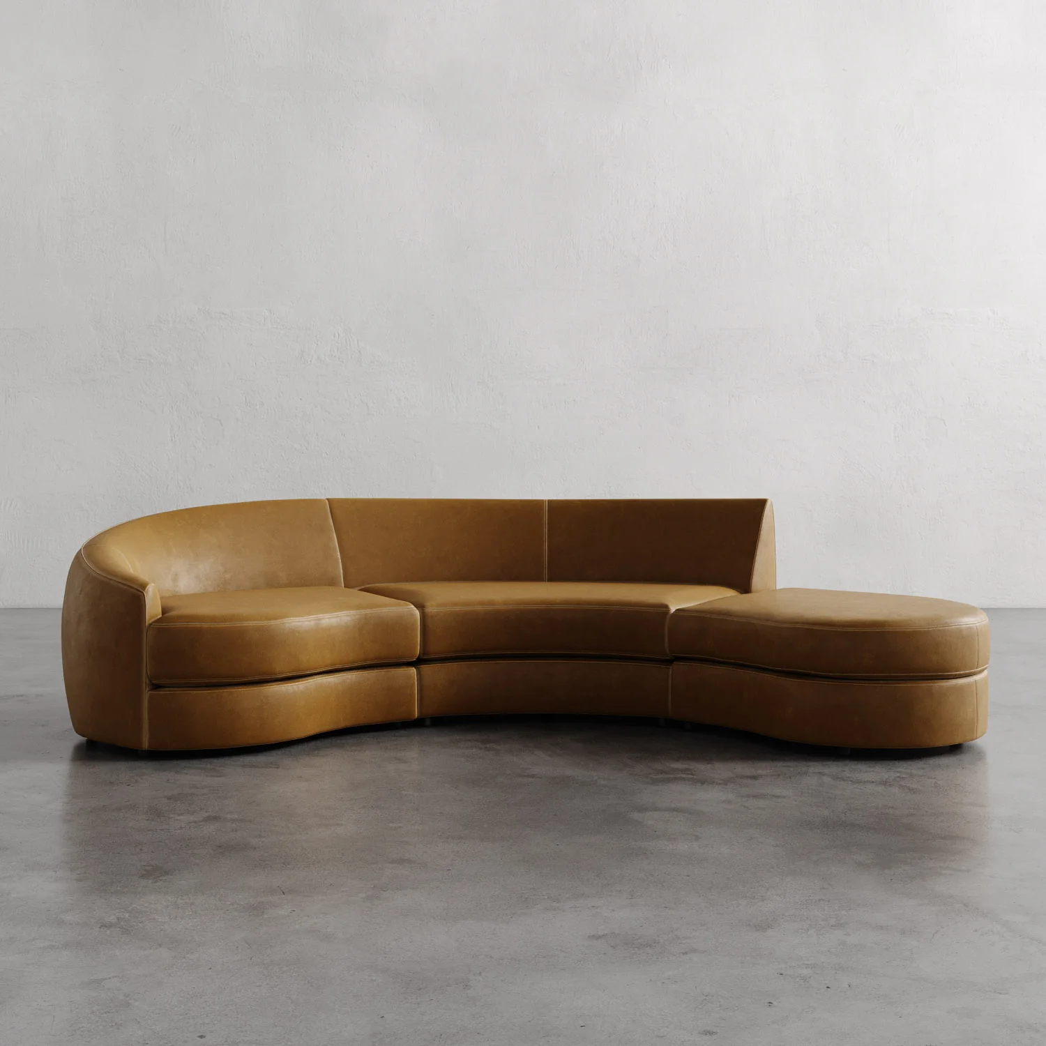 Rulmann Leather 3-Piece Left Sectional - Image 7