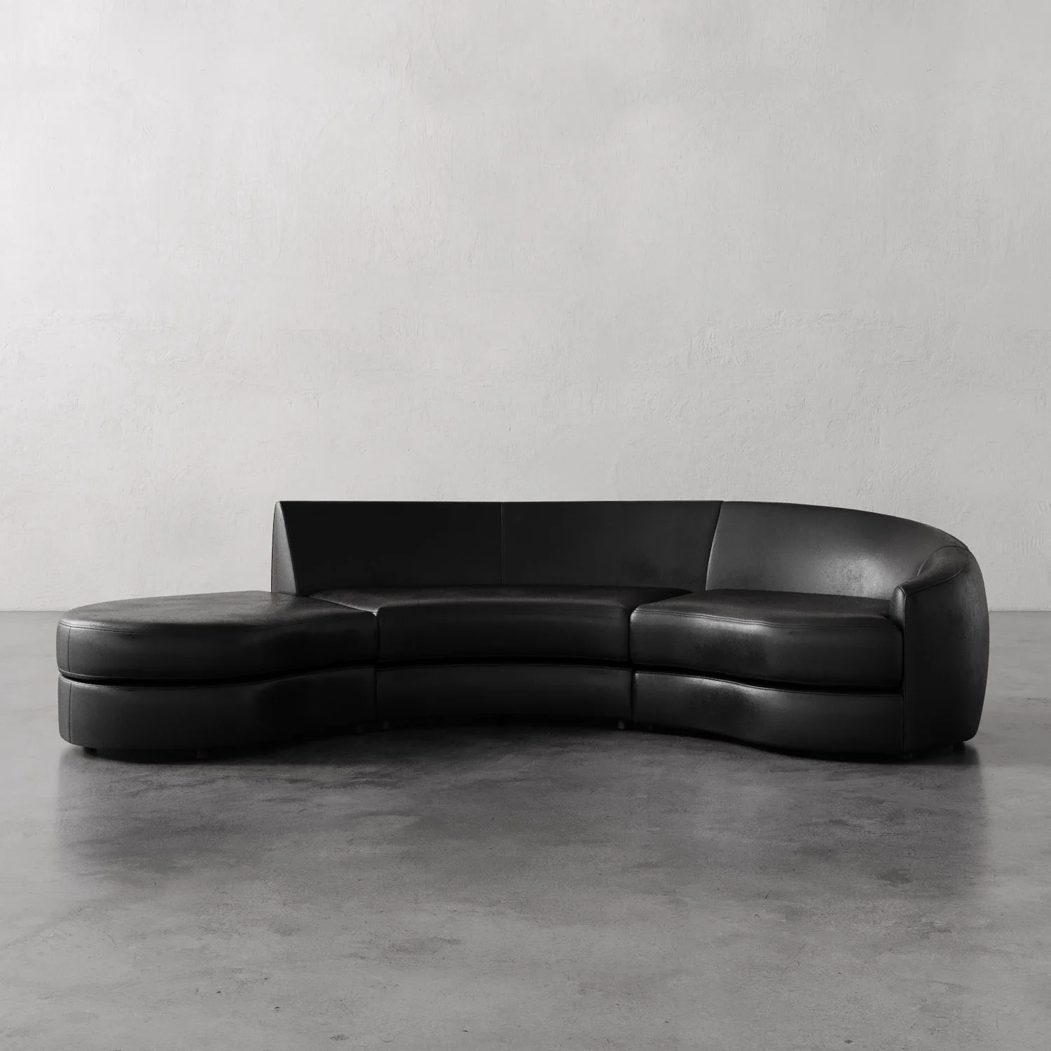 Rulmann Leather 3-Piece Right Sectional - Image 3