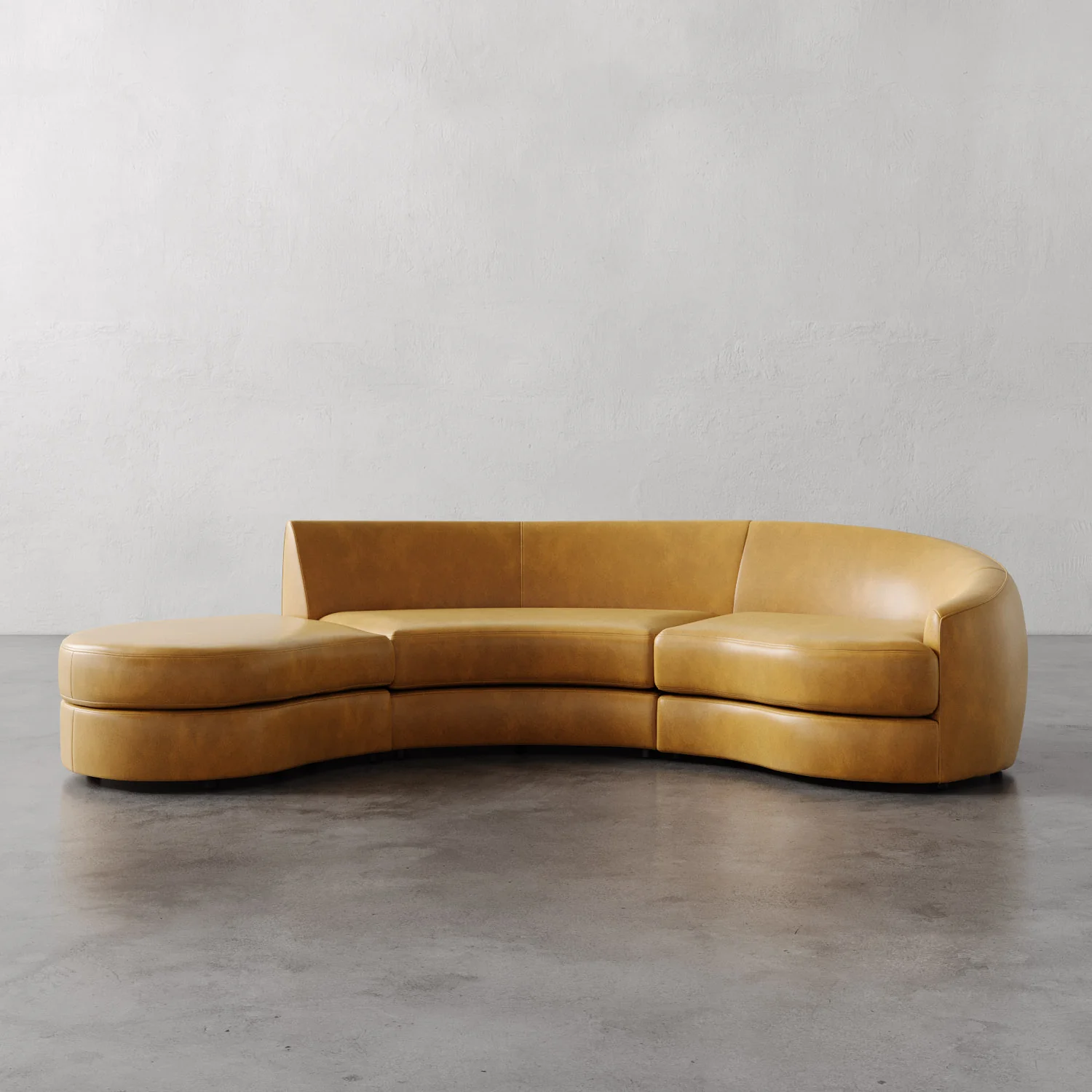 Rulmann Leather 3-Piece Right Sectional - Image 6