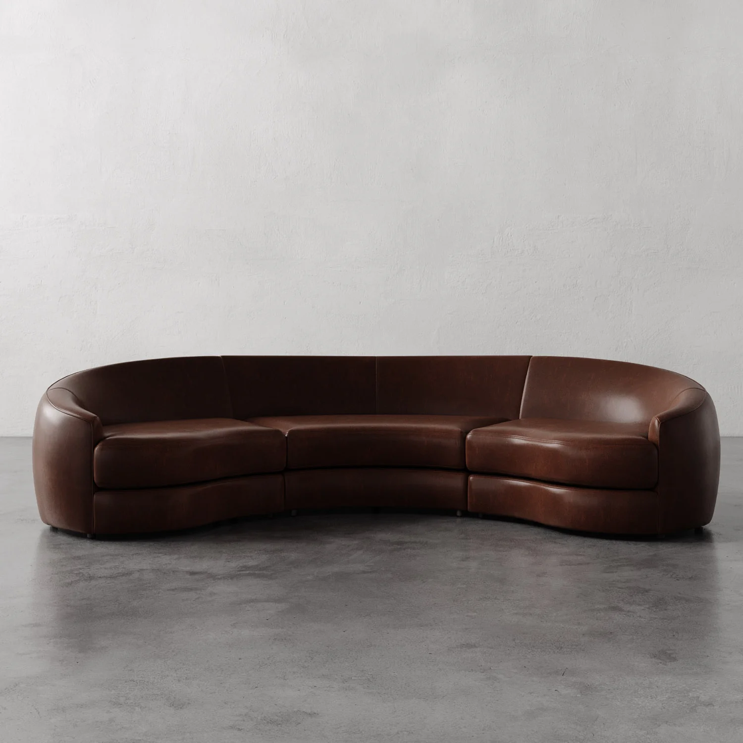 Rulmann Leather 3-Piece Sectional - Image 3