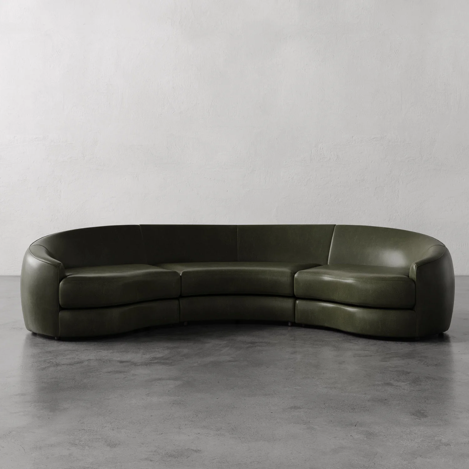 Rulmann Leather 3-Piece Sectional - Image 4