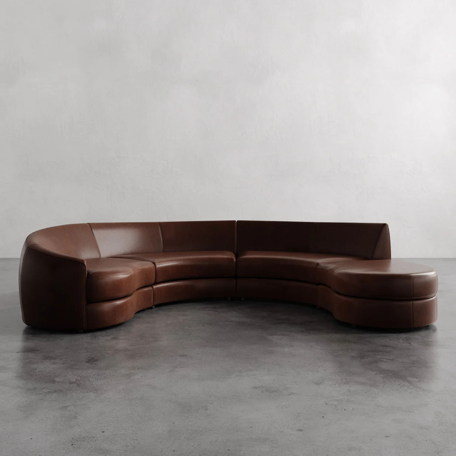 Rulmann Leather 4-Piece Left Sectional - Image 4