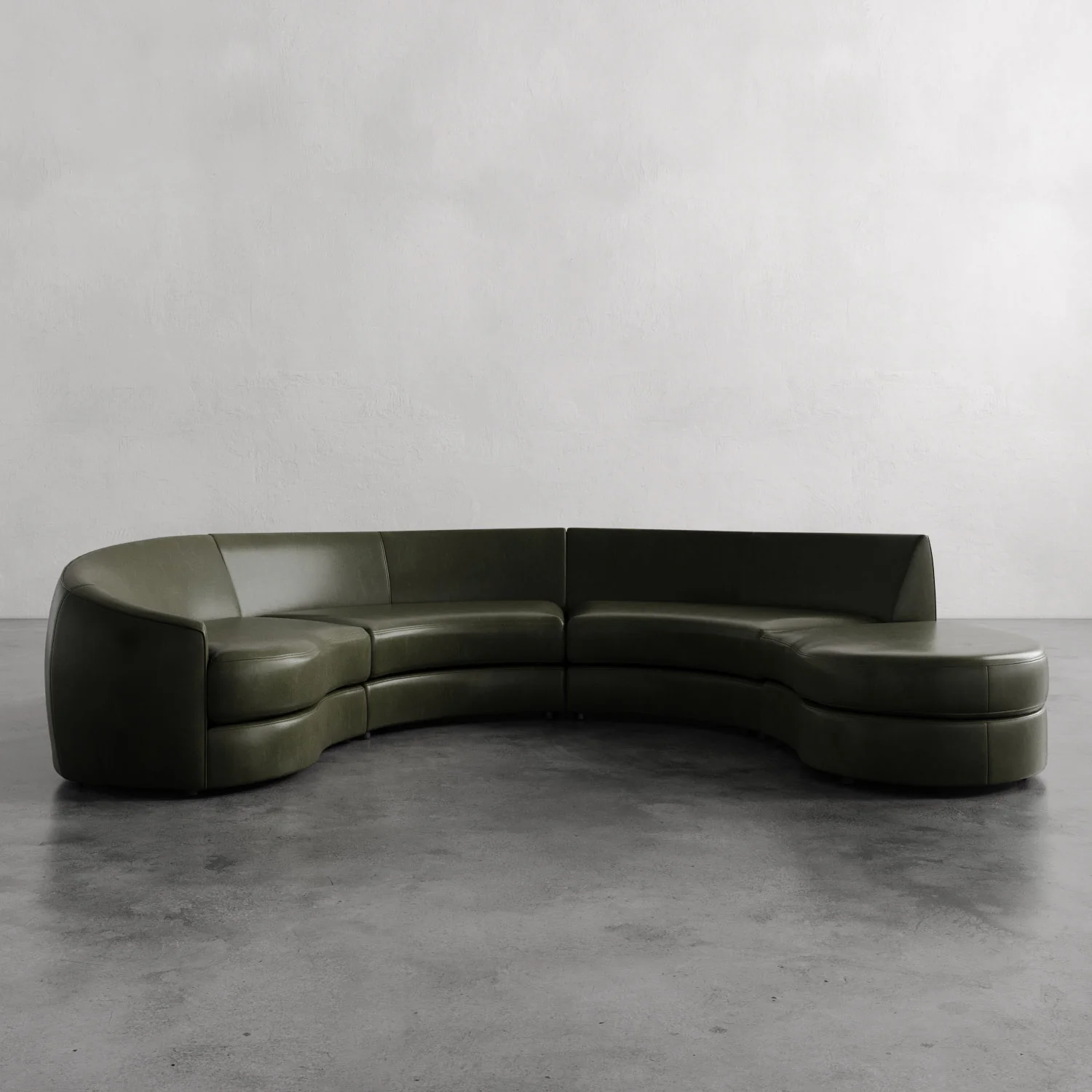 Rulmann Leather 4-Piece Left Sectional - Image 5