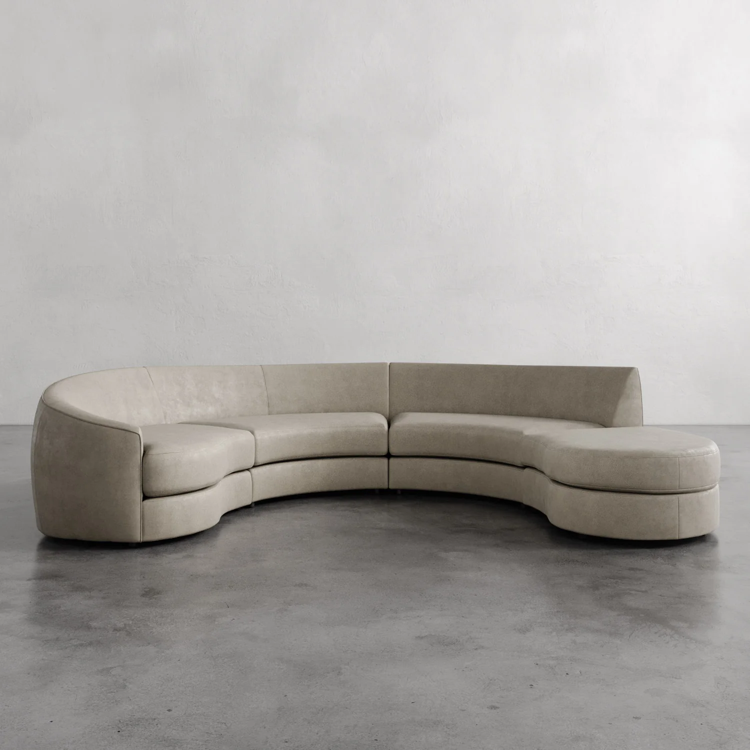 Rulmann Leather 4-Piece Left Sectional - Image 6