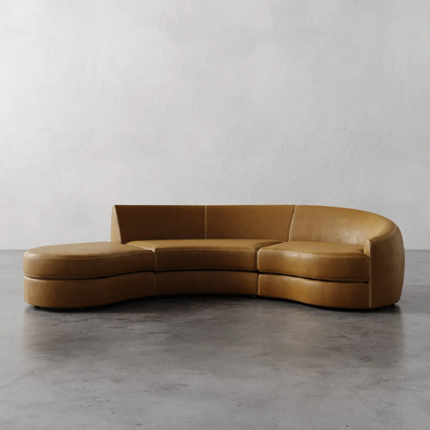 Rulmann Leather 4-Piece Right Sectional - Image 7