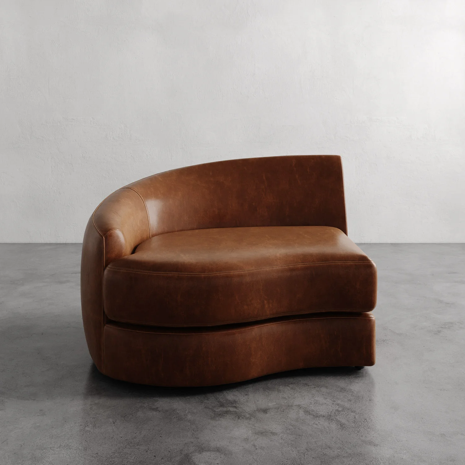 Rulmann Leather Left Arm Chair - Image 7