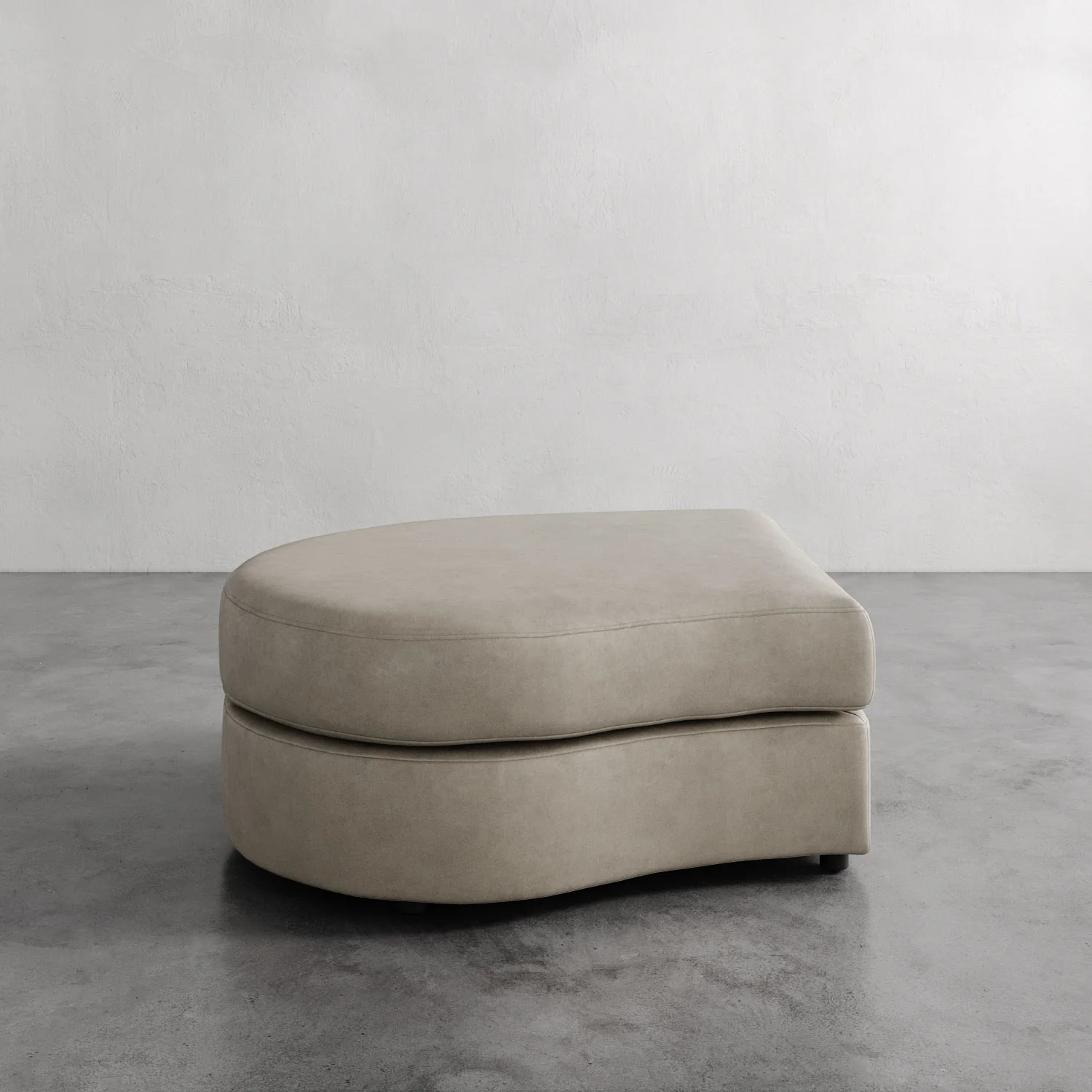 Rulmann Leather Left Ottoman - Image 6