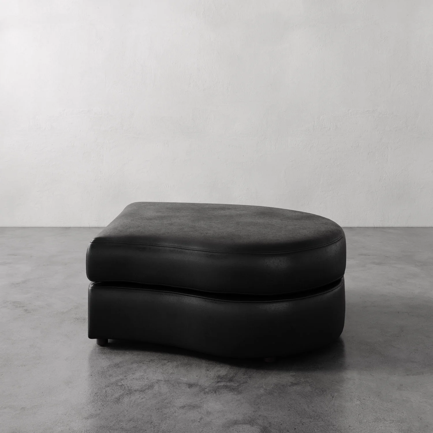 Rulmann Leather Right Ottoman - Image 3