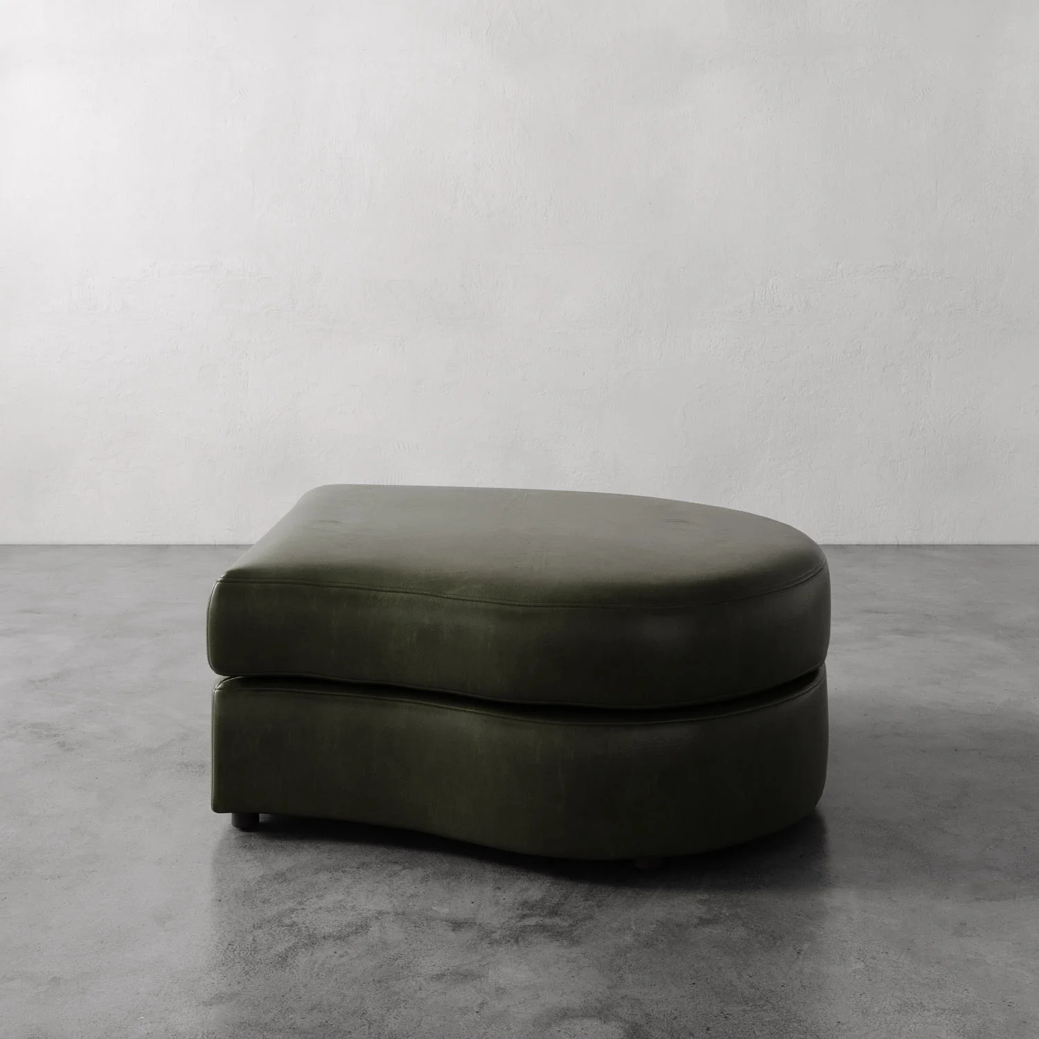 Rulmann Leather Right Ottoman - Image 5
