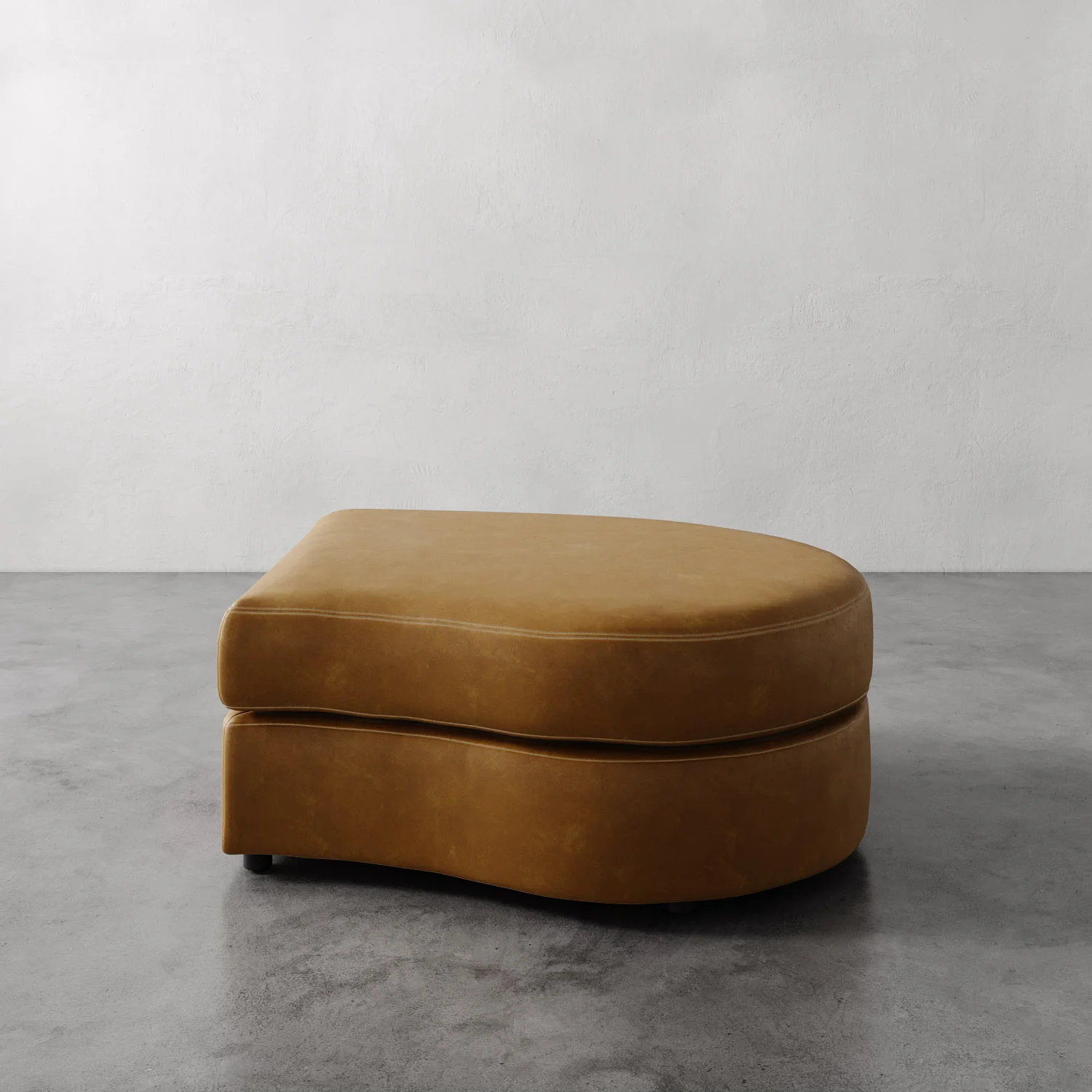 Rulmann Leather Right Ottoman - Image 8