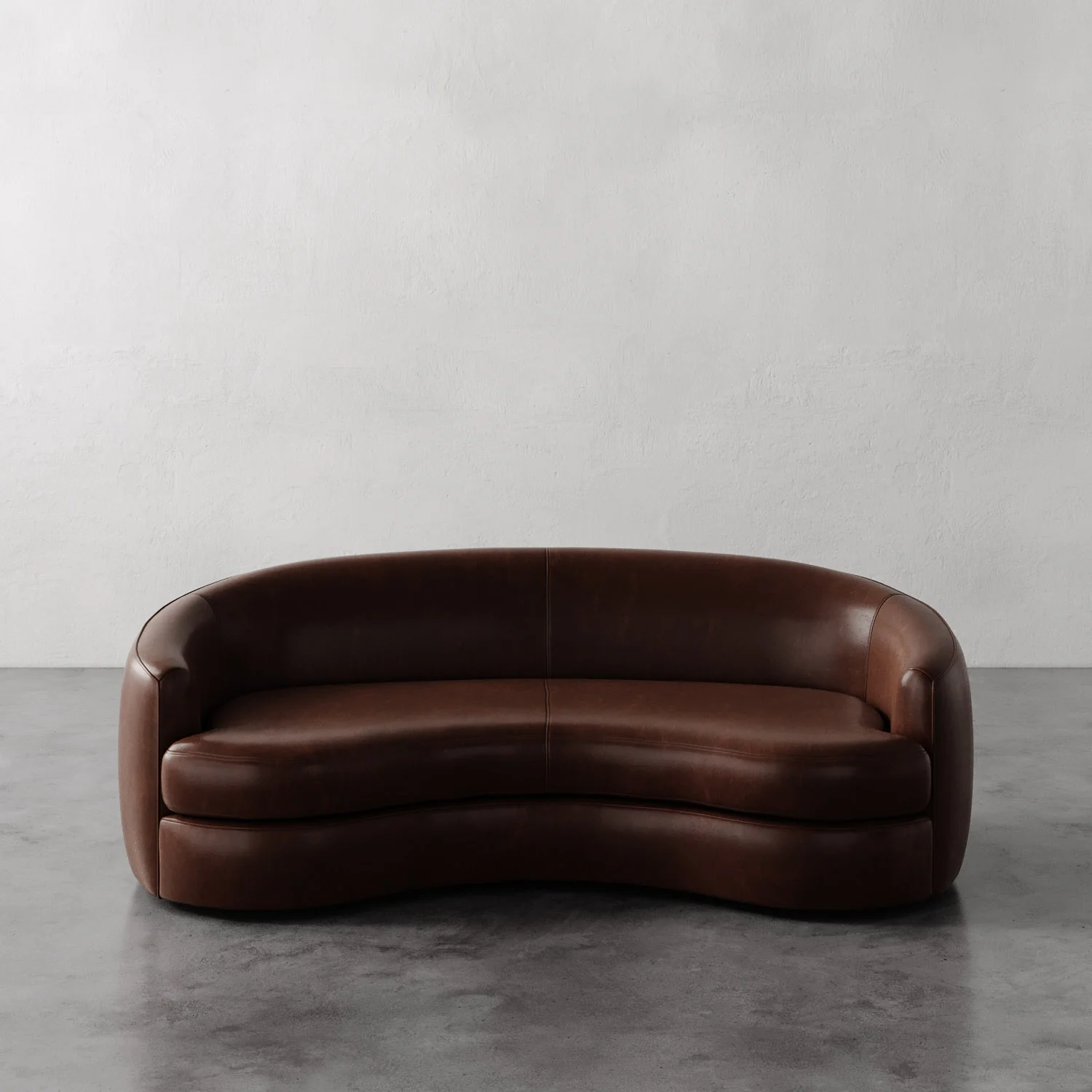 Rulmann Leather Sofa - Image 3