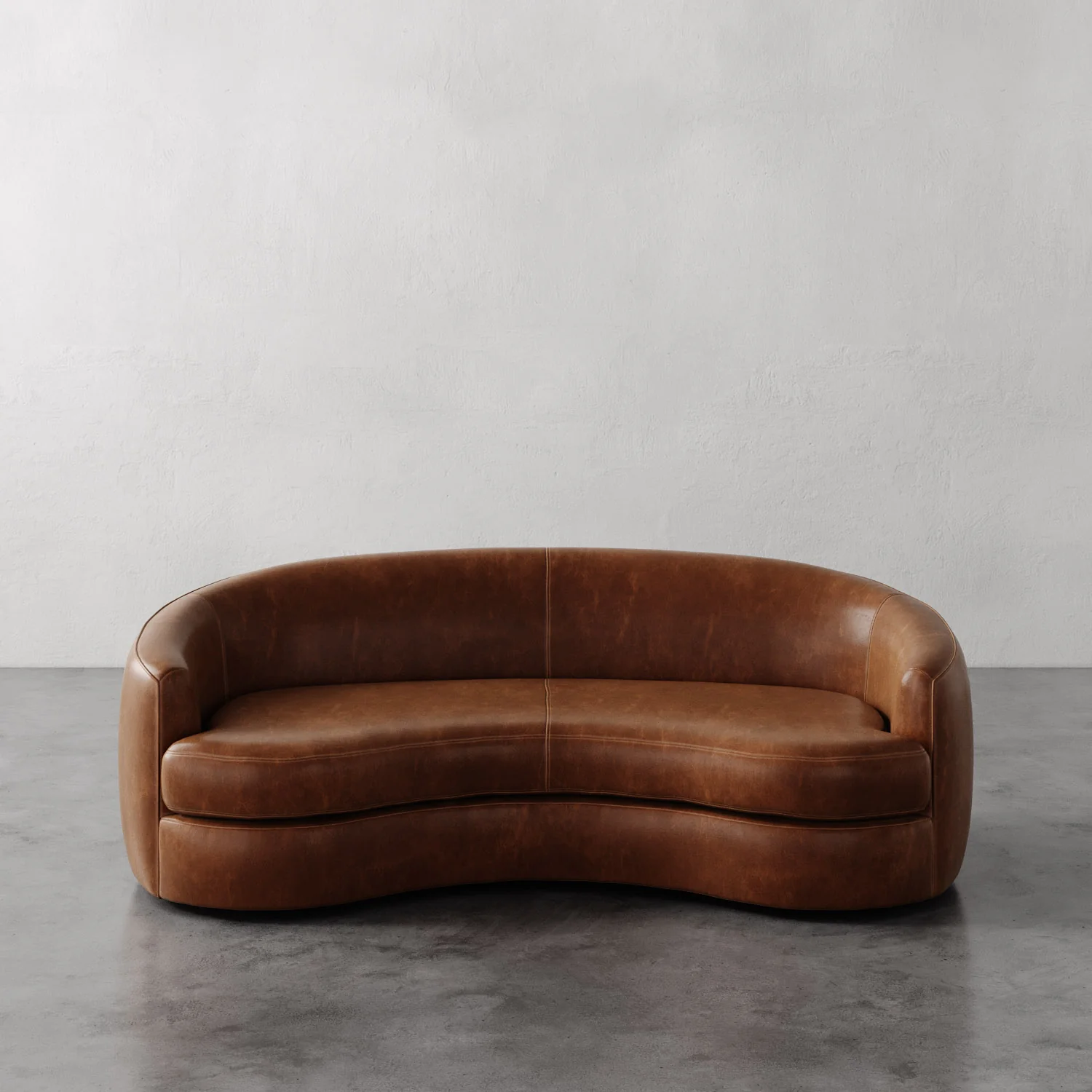 Rulmann Leather Sofa - Image 5