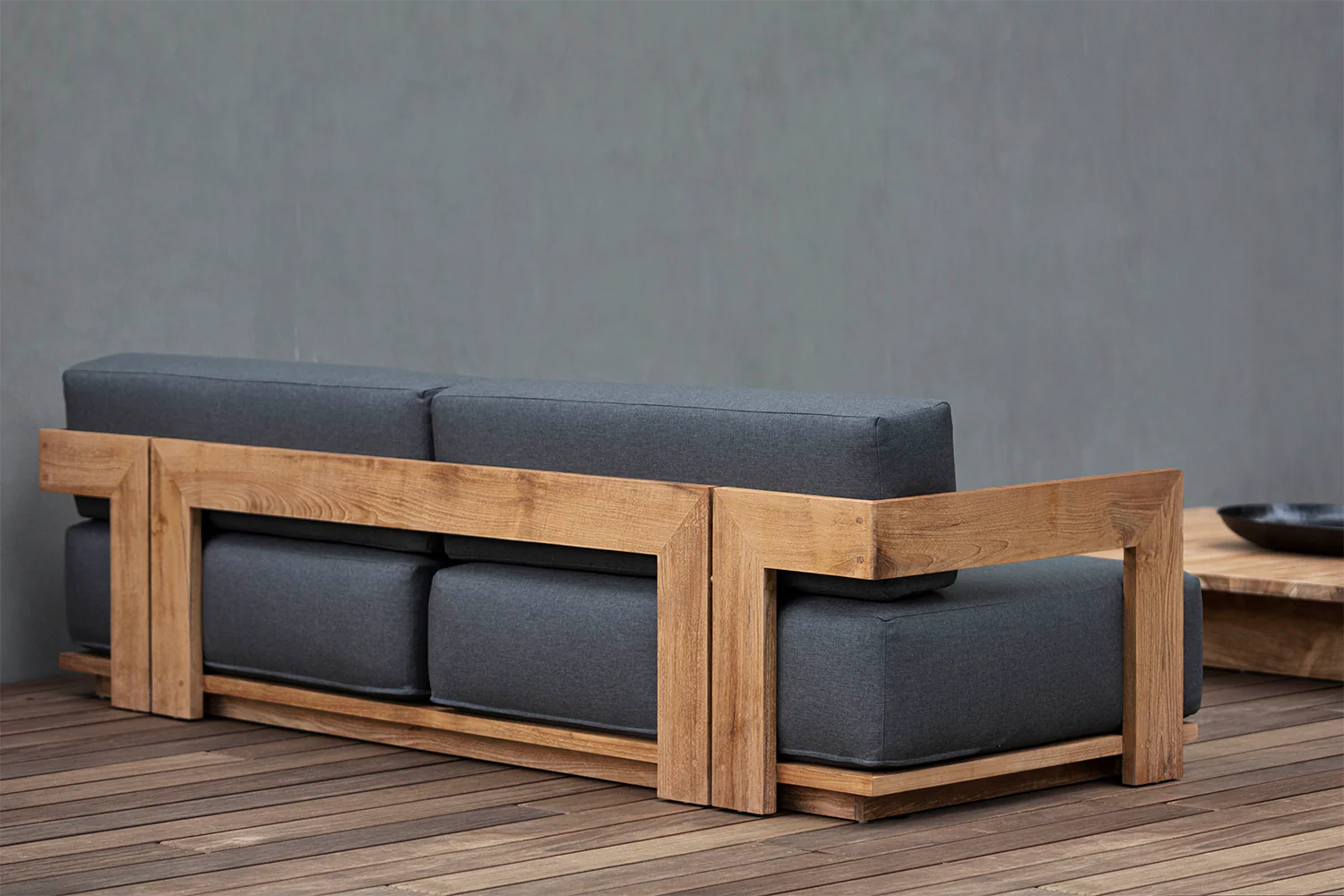 S2 Teak 62" Sofa - Image 4