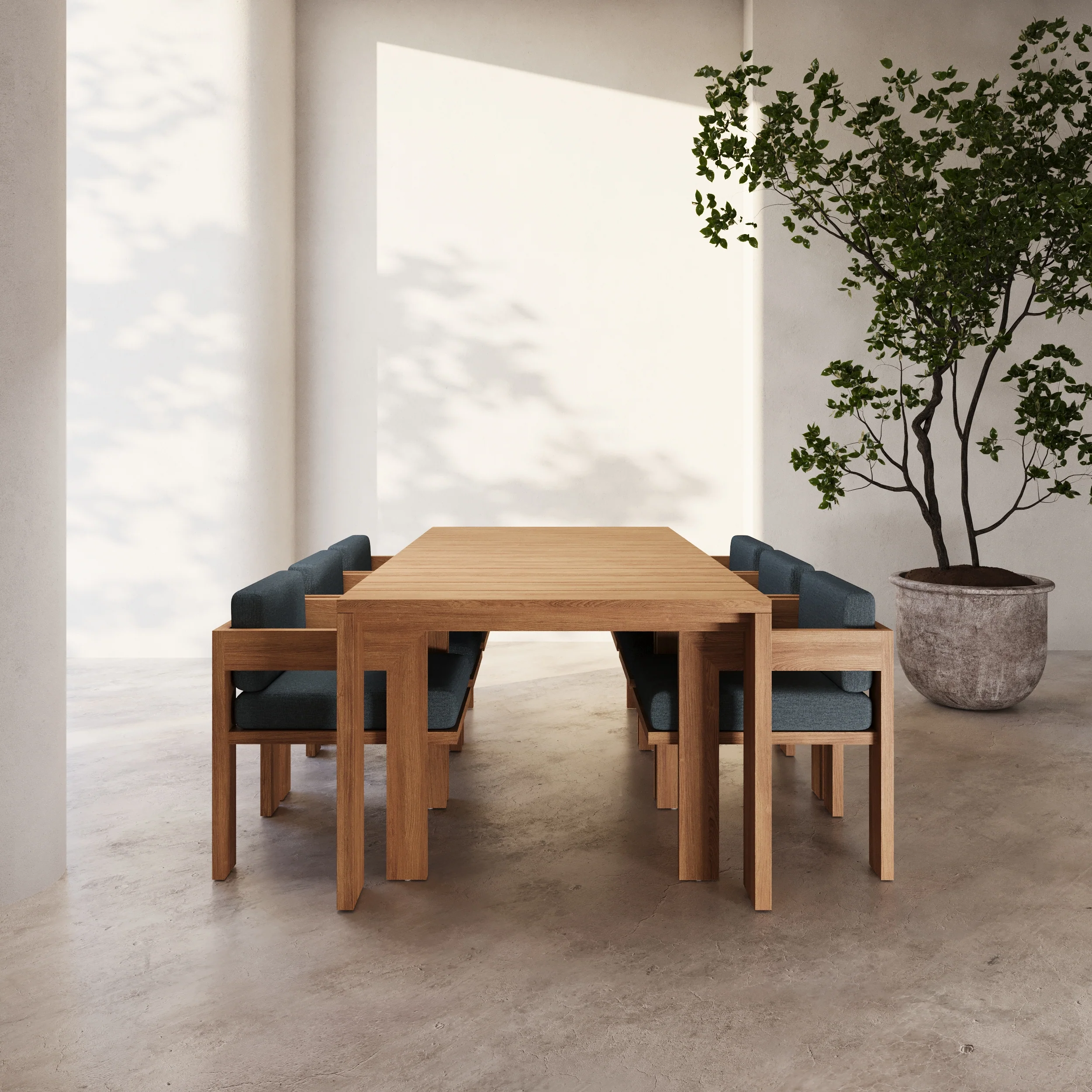 S2 Teak Dining Arm Chair - Image 2