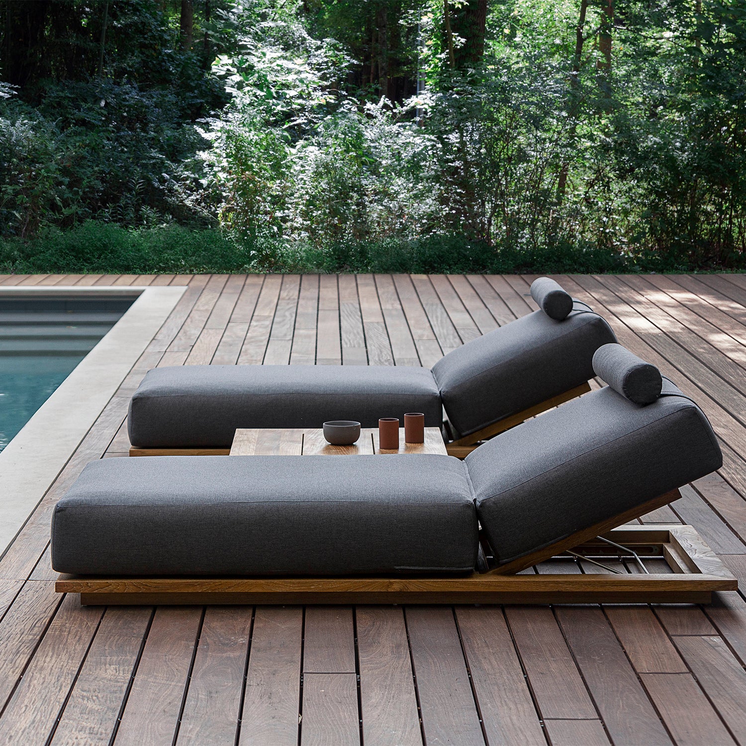 S2 Teak Chaise Lounge - Image 4