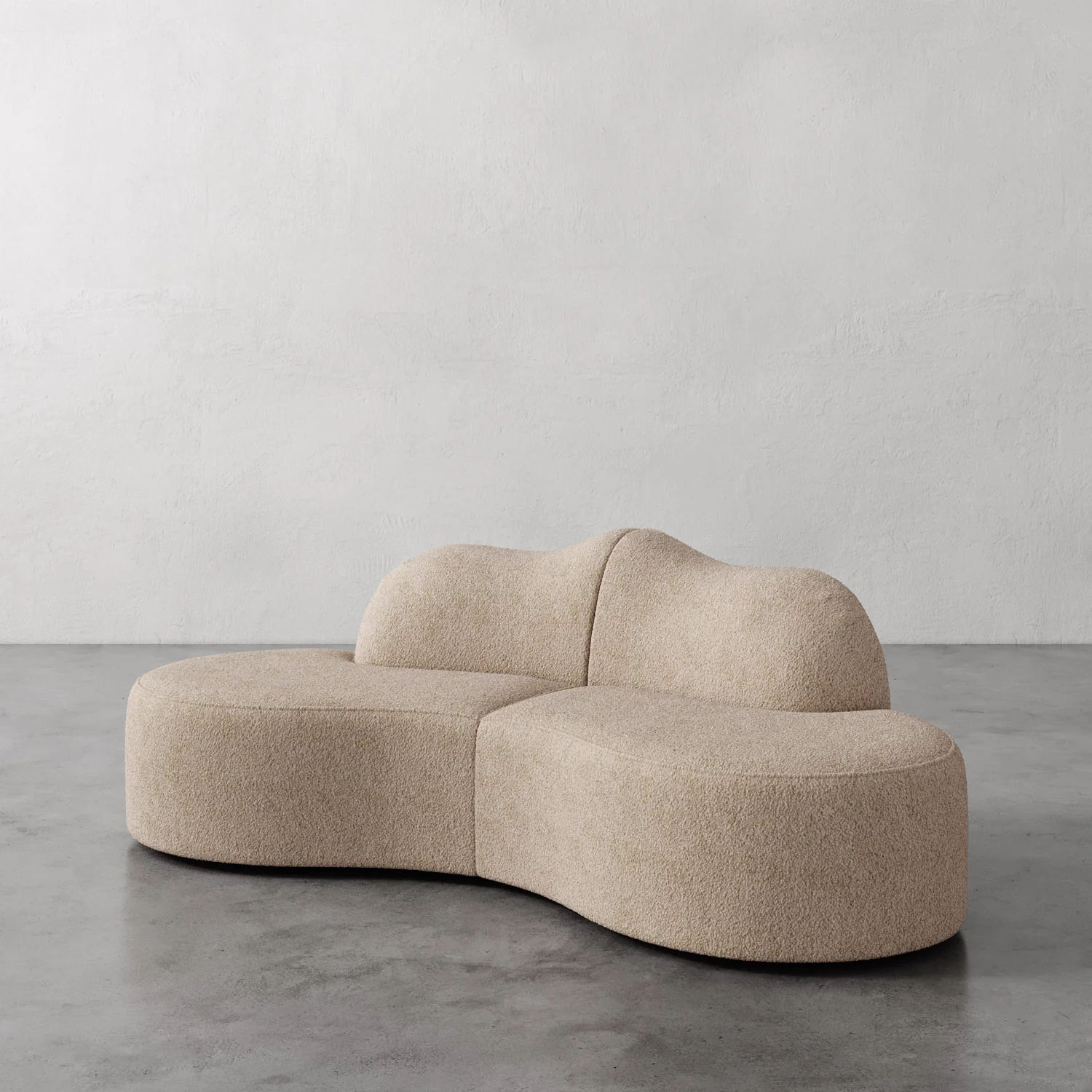 Serpentine Custom Upholstered Sectional Sofa - Image 45