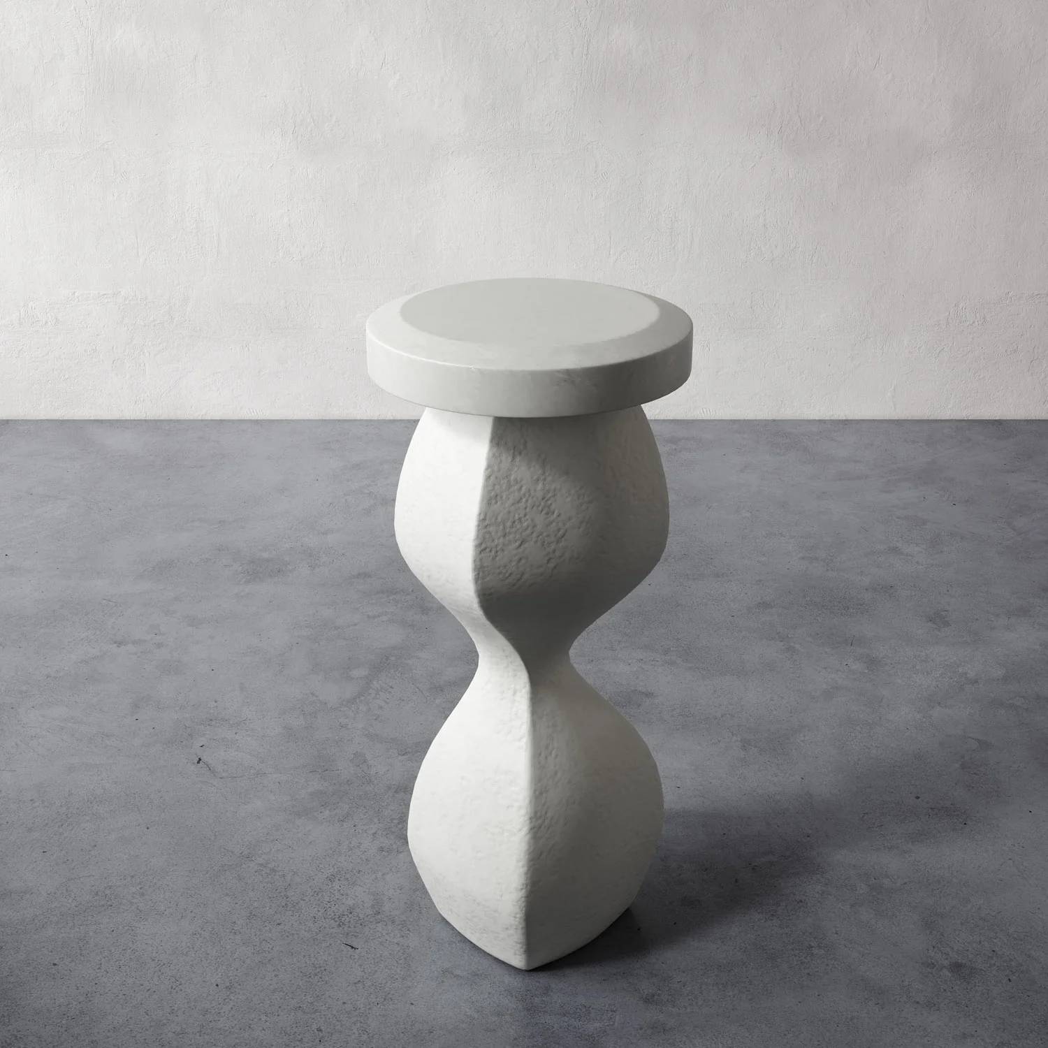 Souple Plaster Drinks Table - Image 4
