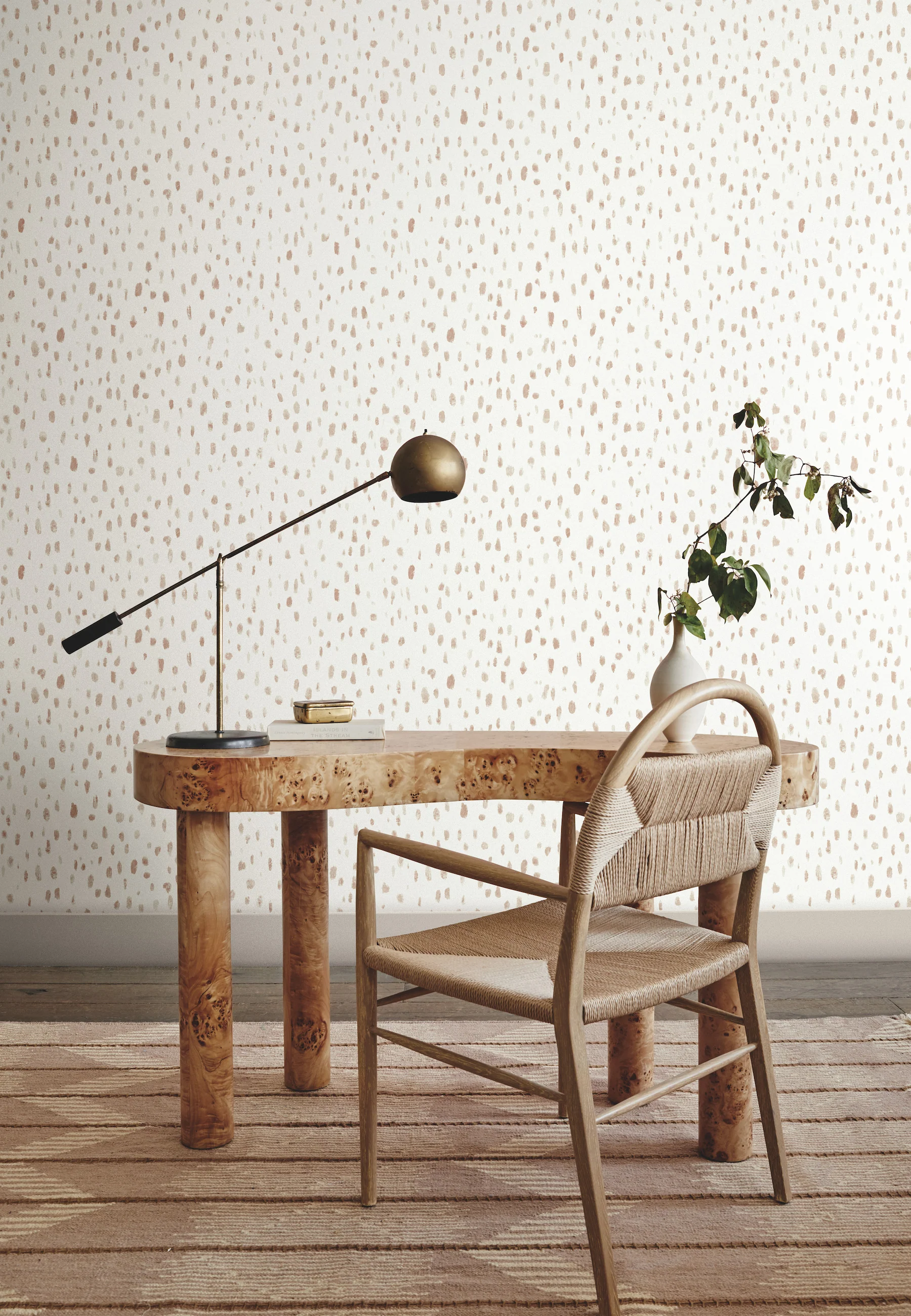 Tachette Terracotta Wallpaper - Image 2