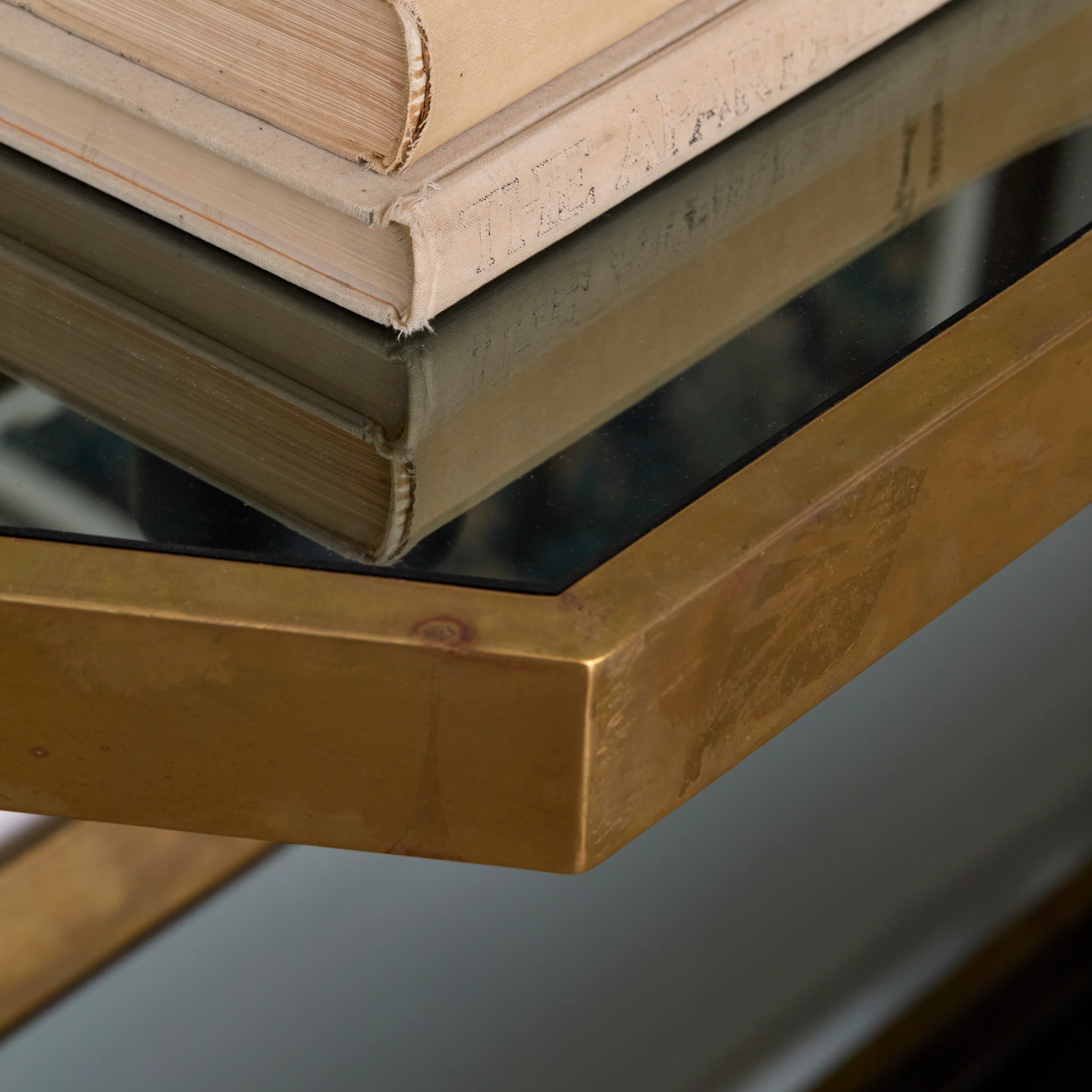 Three-Tier Romeo Rega Brass and Glass Console, c. 1970 - Image 5