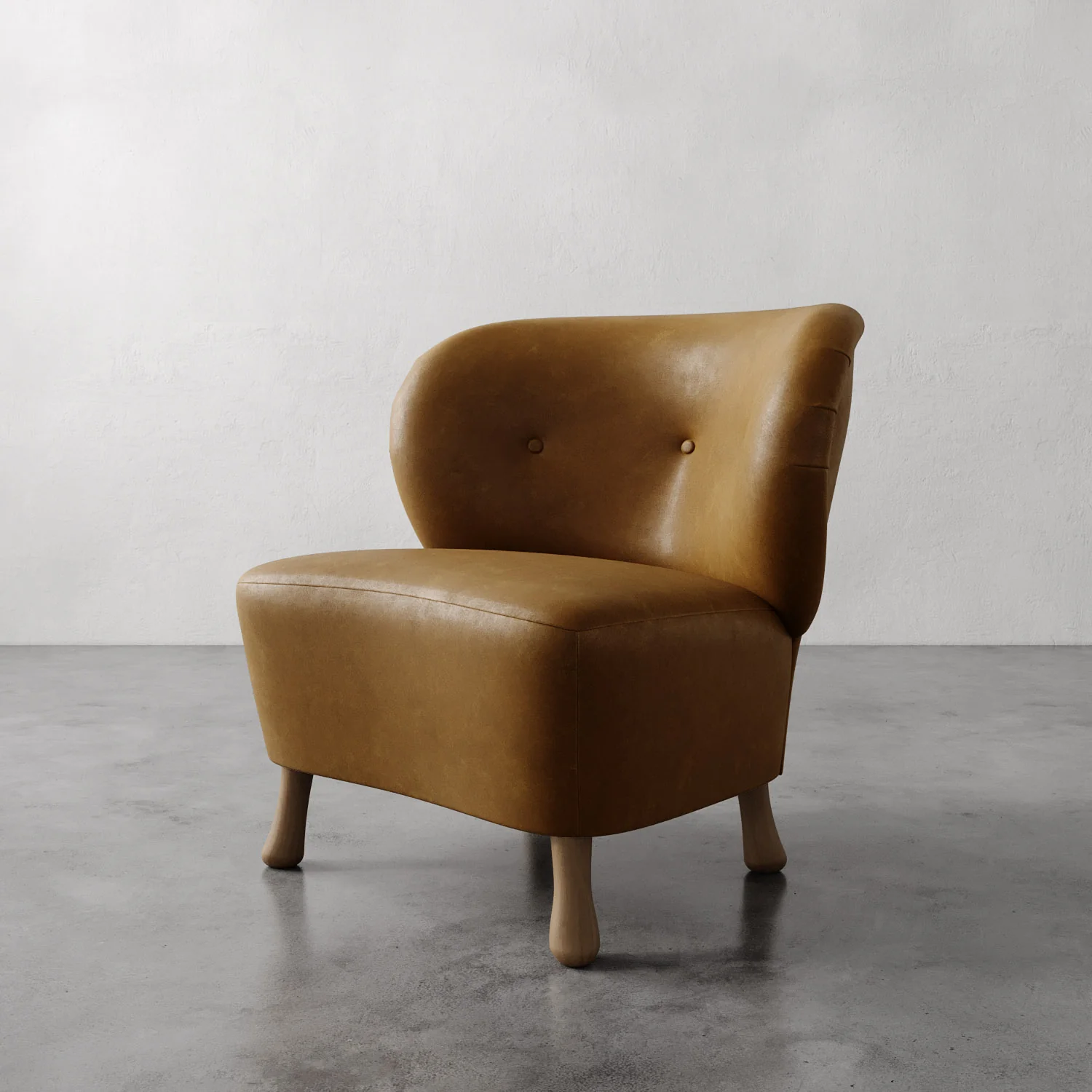 Tourenne Leather Chair - Image 4