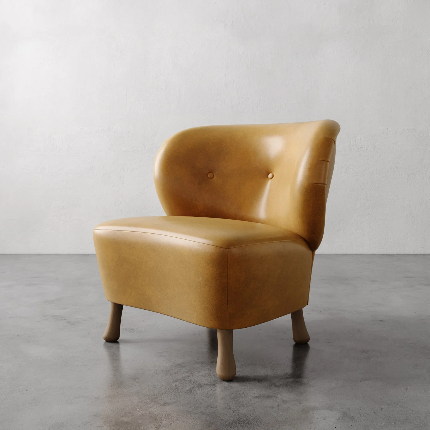 Tourenne Leather Chair - Image 5