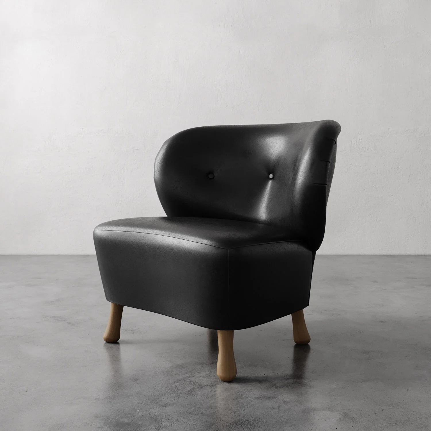Tourenne Leather Chair - Image 6