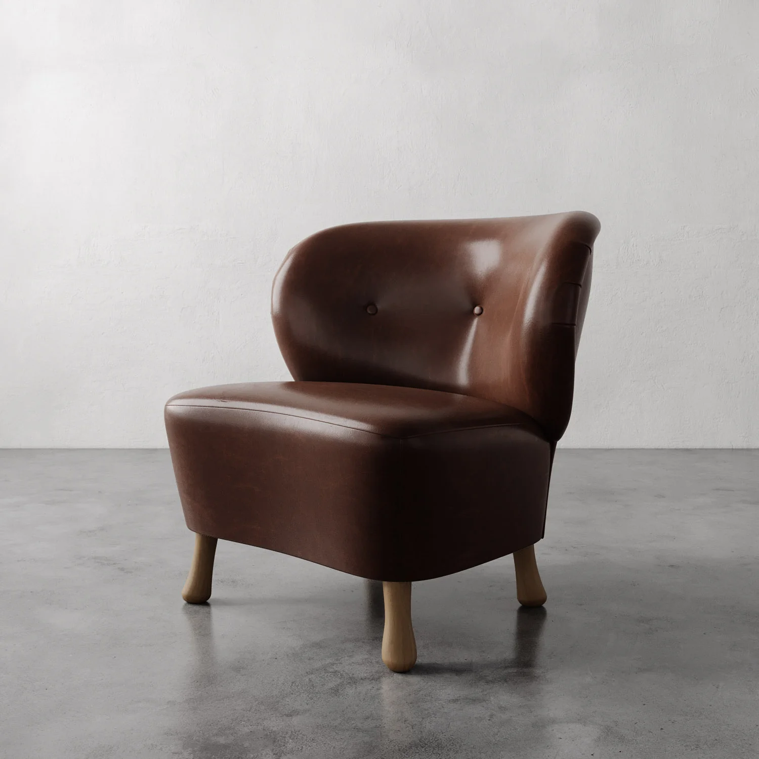 Tourenne Leather Chair - Image 8
